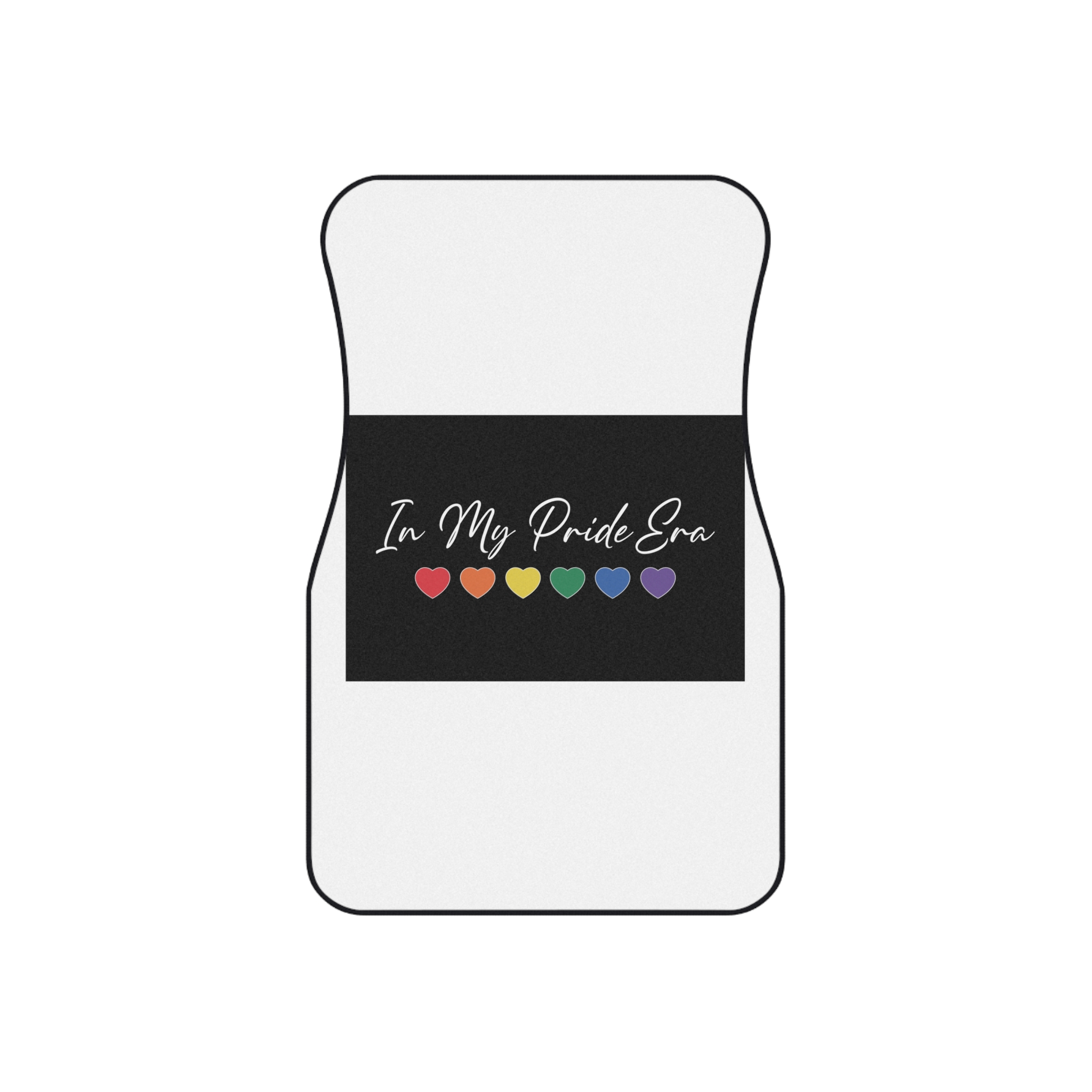 Pride Lgbtq Gay Typography Vector Tshirt Design(2) Car Mats Set Of 4 - Image 2