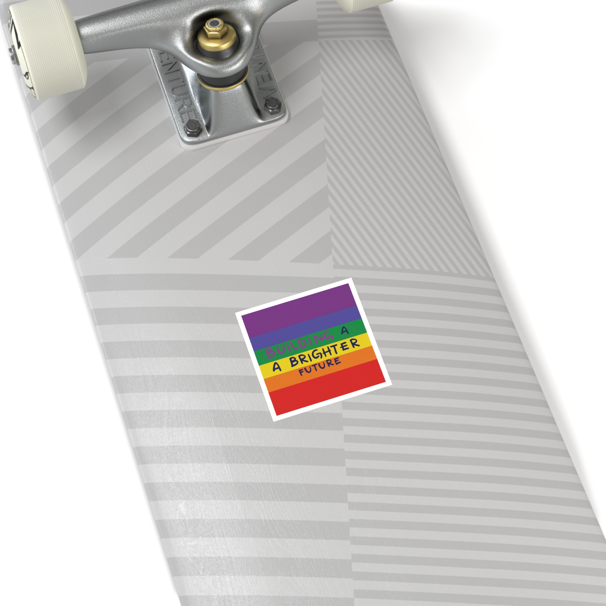 Rainbow Lgbt Flag Vector Illustration Pride Month Rainbow Lgbt Flag Vector Illustration Pri Laminate Stickers Square - Image 4