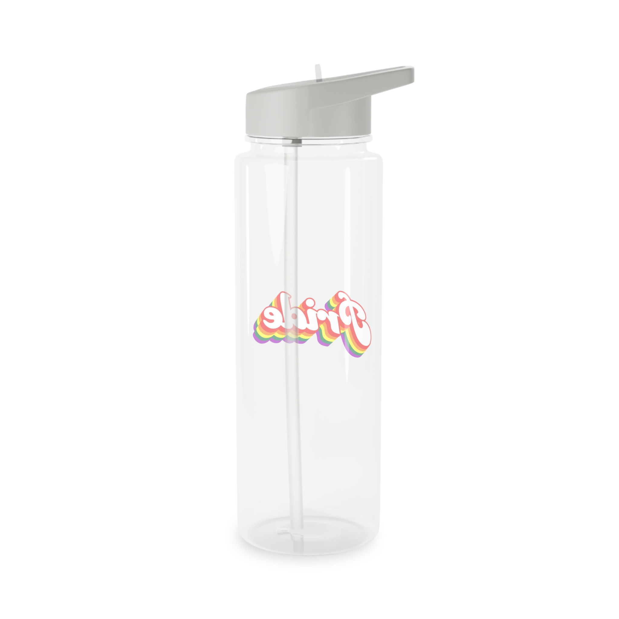 Pride Lgbt Gay Retro Tshirt Design(2) Tritan Water Bottle - Image 6