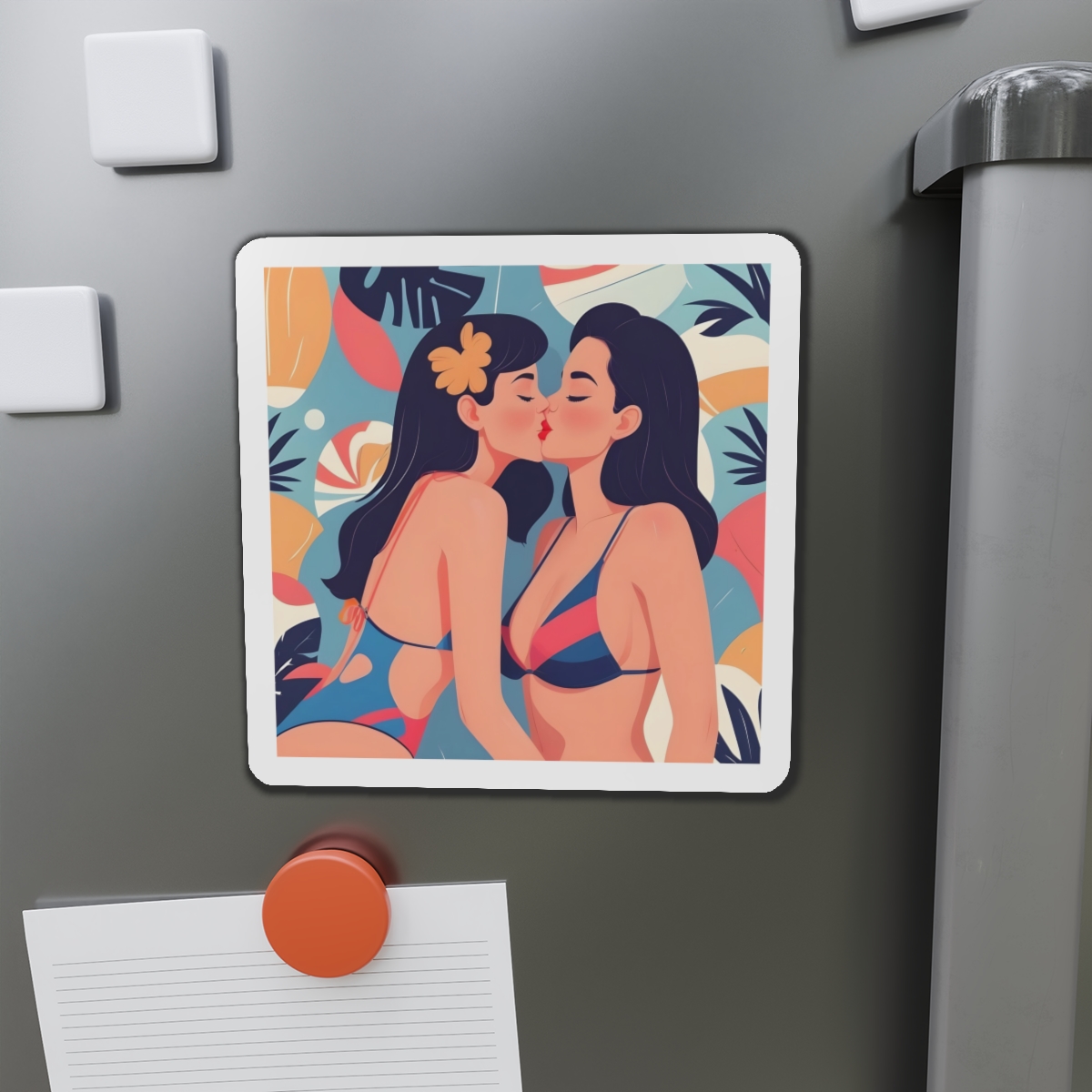 Lesbian Pride Design 7397DE Die Cut Magnets - Image 14