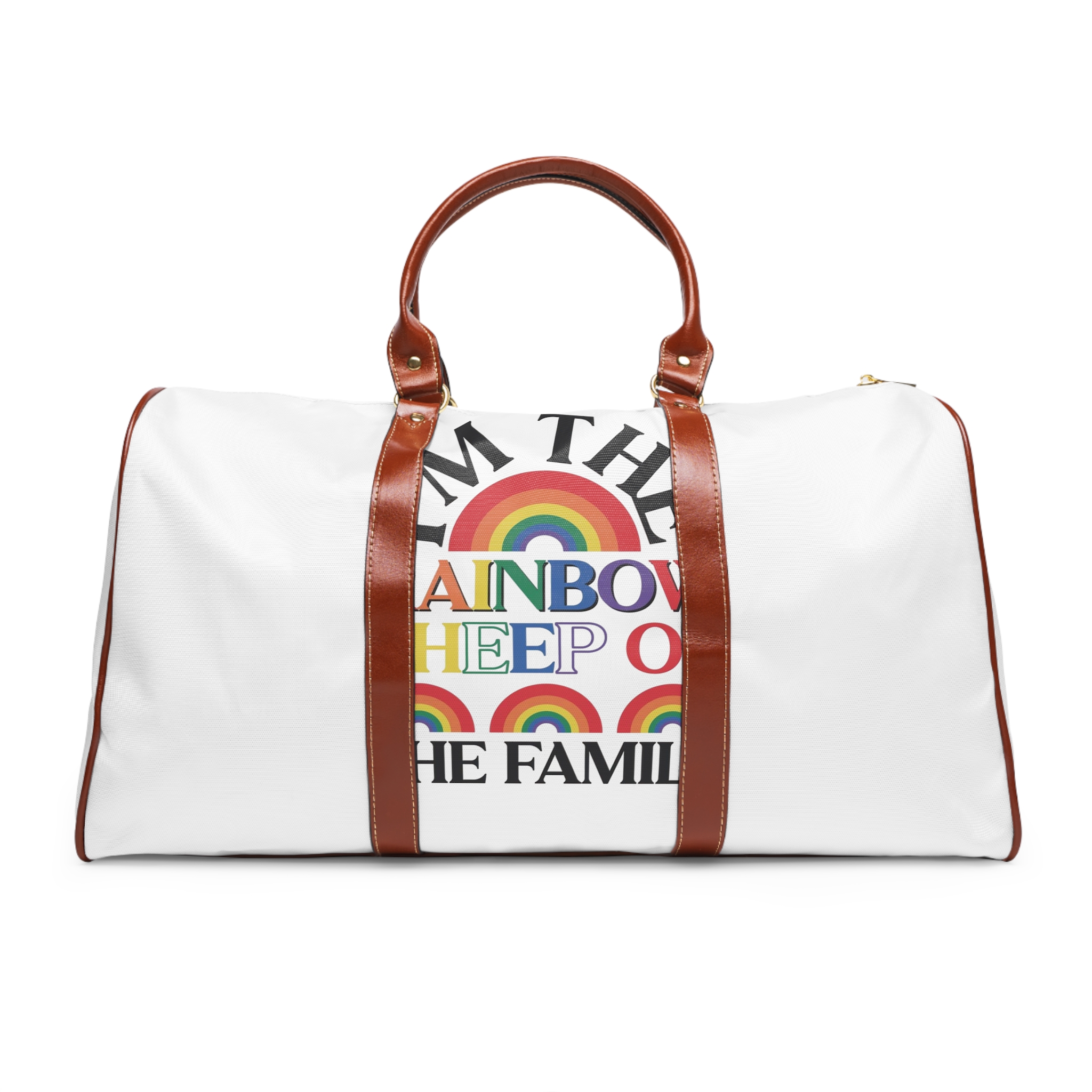 Lgbtq Pride Month Quote Eps Design Vector Pride Design Template Waterproof Travel Bag