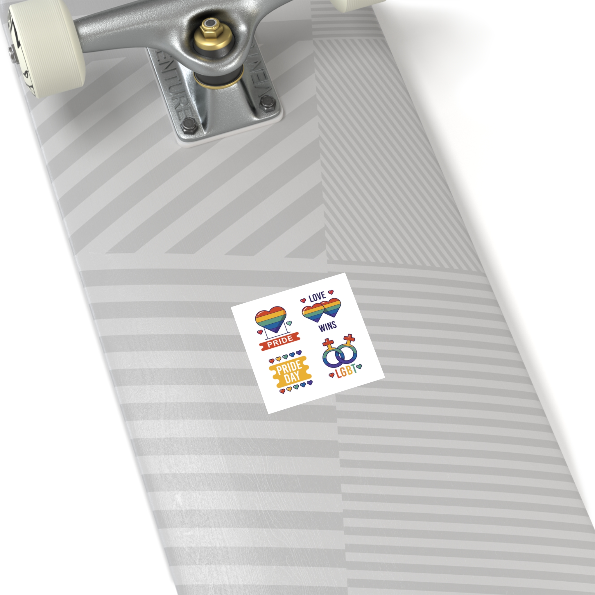 Pride Day Label Collection Concept Laminate Stickers Square - Image 8