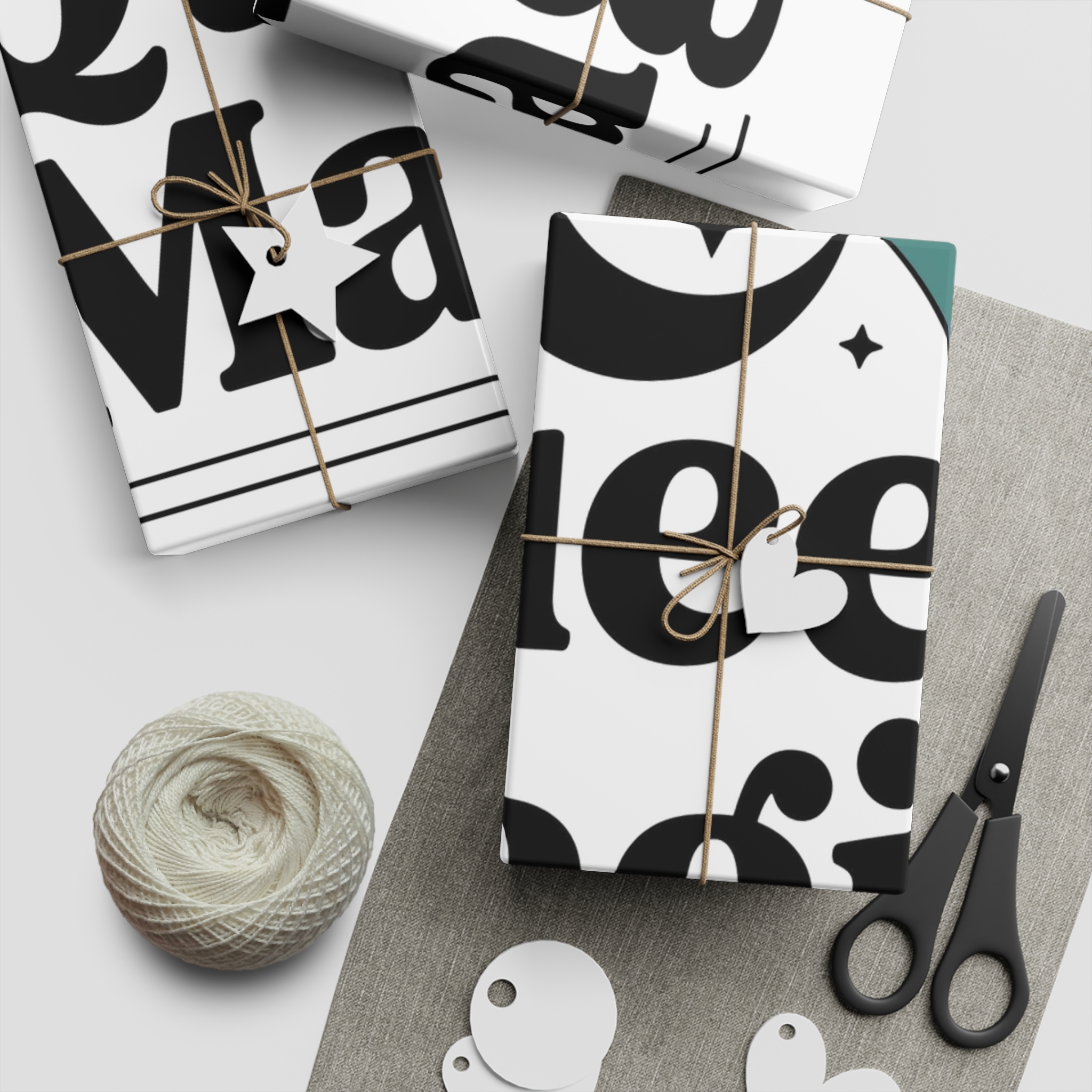 Queer Magic T Shirt Design Isolated White Background 2 Gift Wrapping Paper Sheets 1pc - Image 5