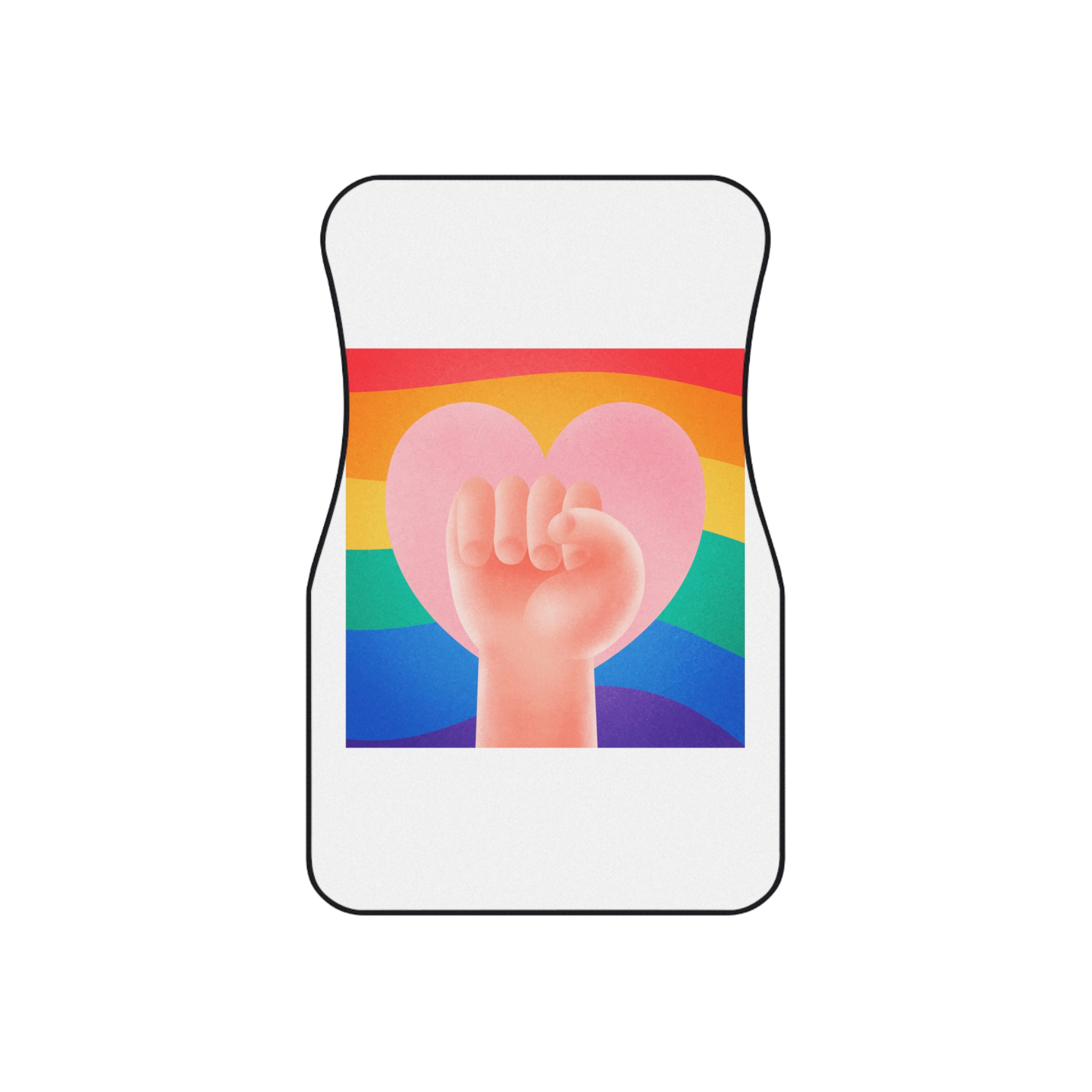 Pride Day Concept 2 Car Mats Set Of 4 - Image 2