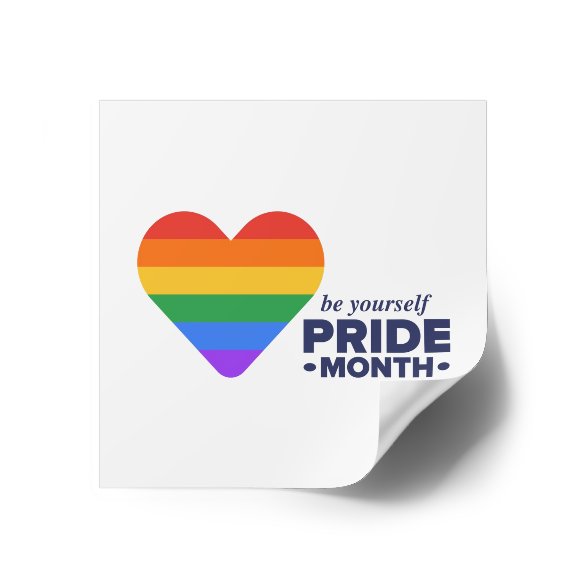 Lgbt Pride Month June Lgbt Flag Rainbow Flag Love Concept Vector Illustration Poster Laminate Stickers Square - Image 26