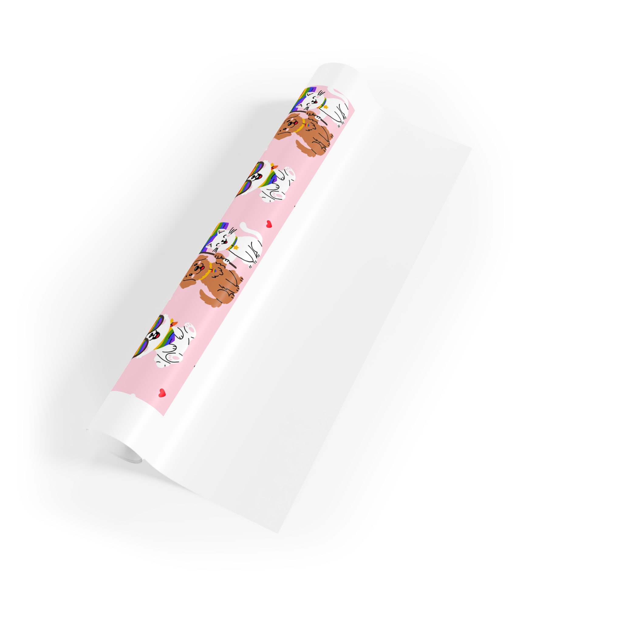 Lesbian Pride Design F6321F Gift Wrapping Paper Rolls 1pc - Image 3