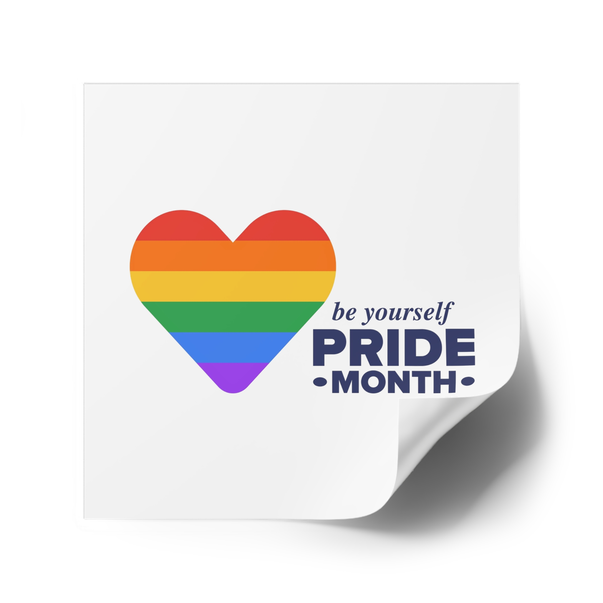 Lgbt Pride Month June Lgbt Flag Rainbow Flag Love Concept Vector Illustration Poster Laminate Stickers Square - Image 34