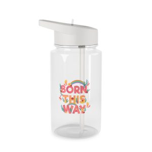 Pride Day Positive Lettering Design Tritan Water Bottle