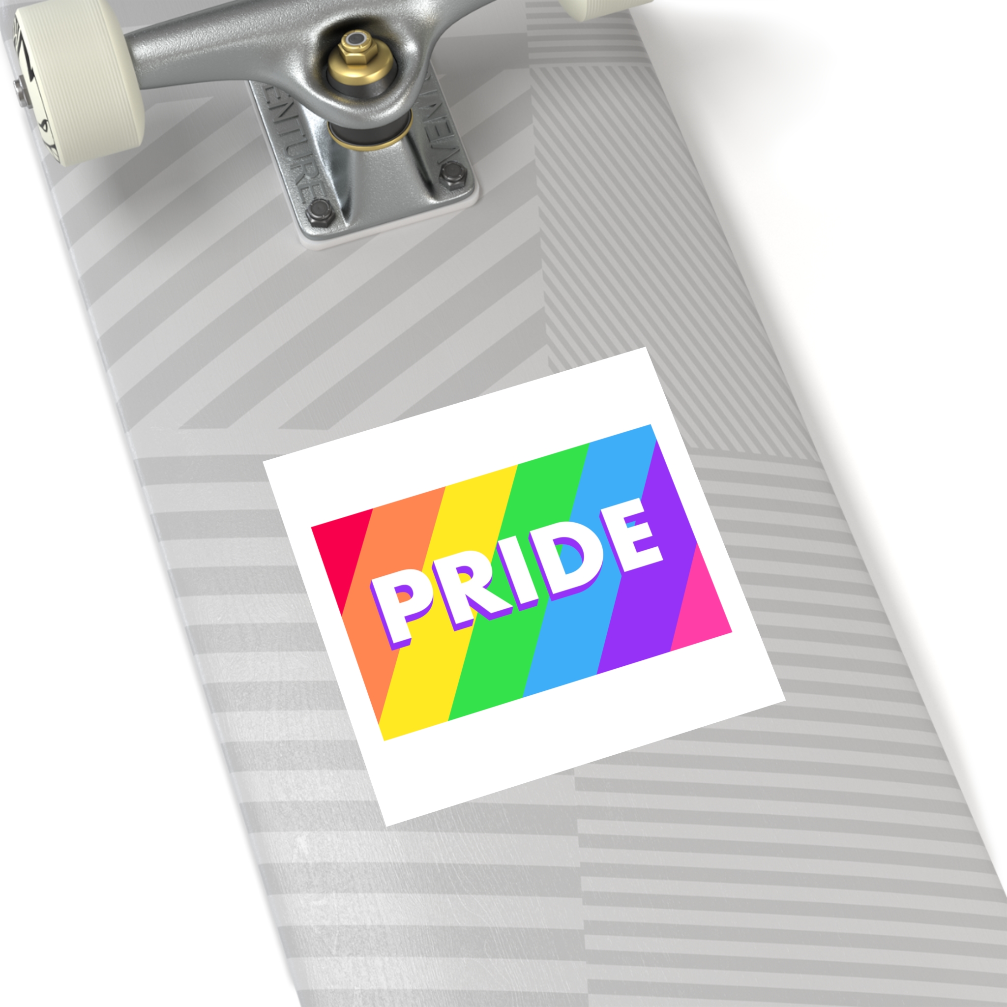 Pride Background 3 Laminate Stickers Square - Image 36
