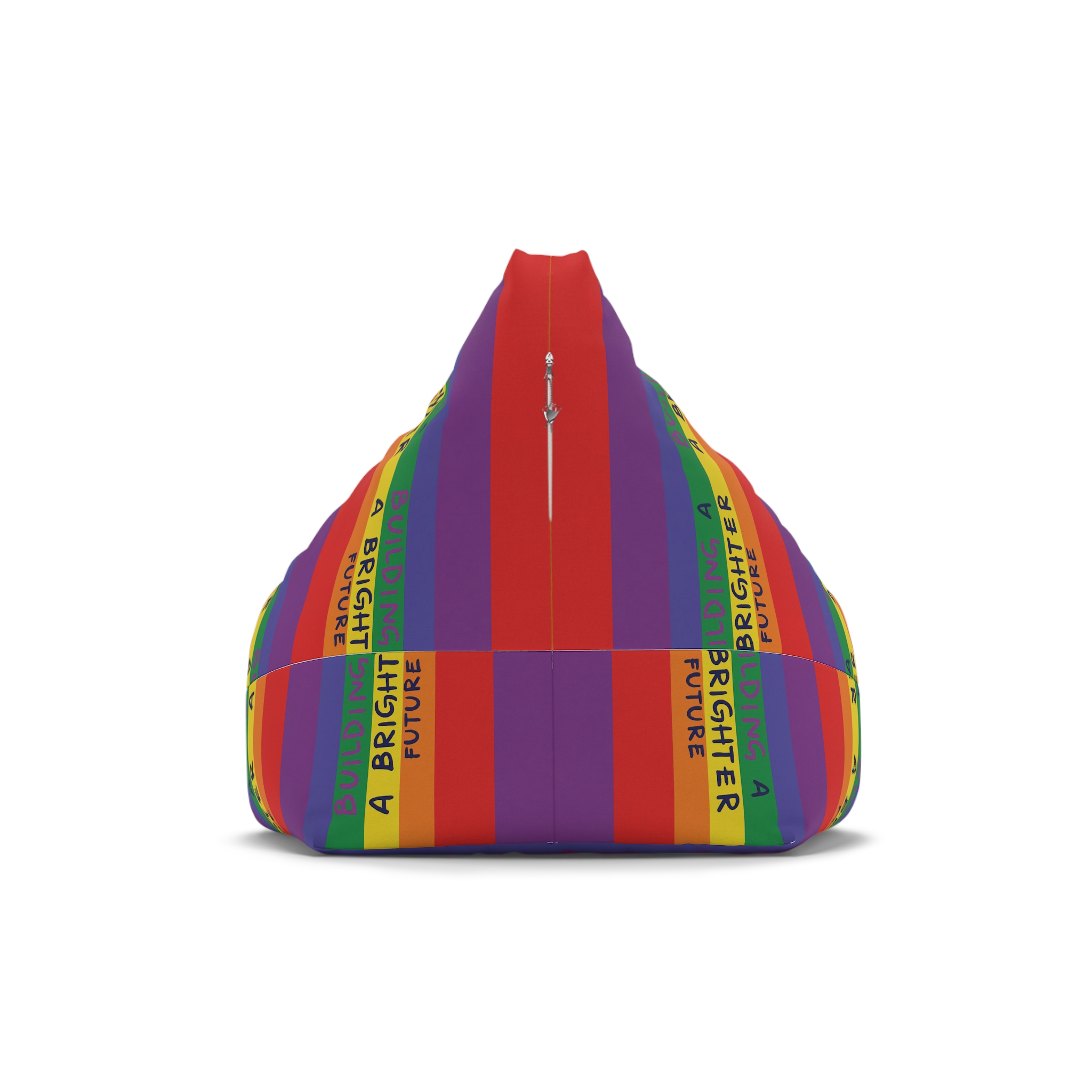 Rainbow Lgbt Flag Vector Illustration Pride Month Rainbow Lgbt Flag Vector Illustration Pri Bean Bag Chair Cover - Image 2