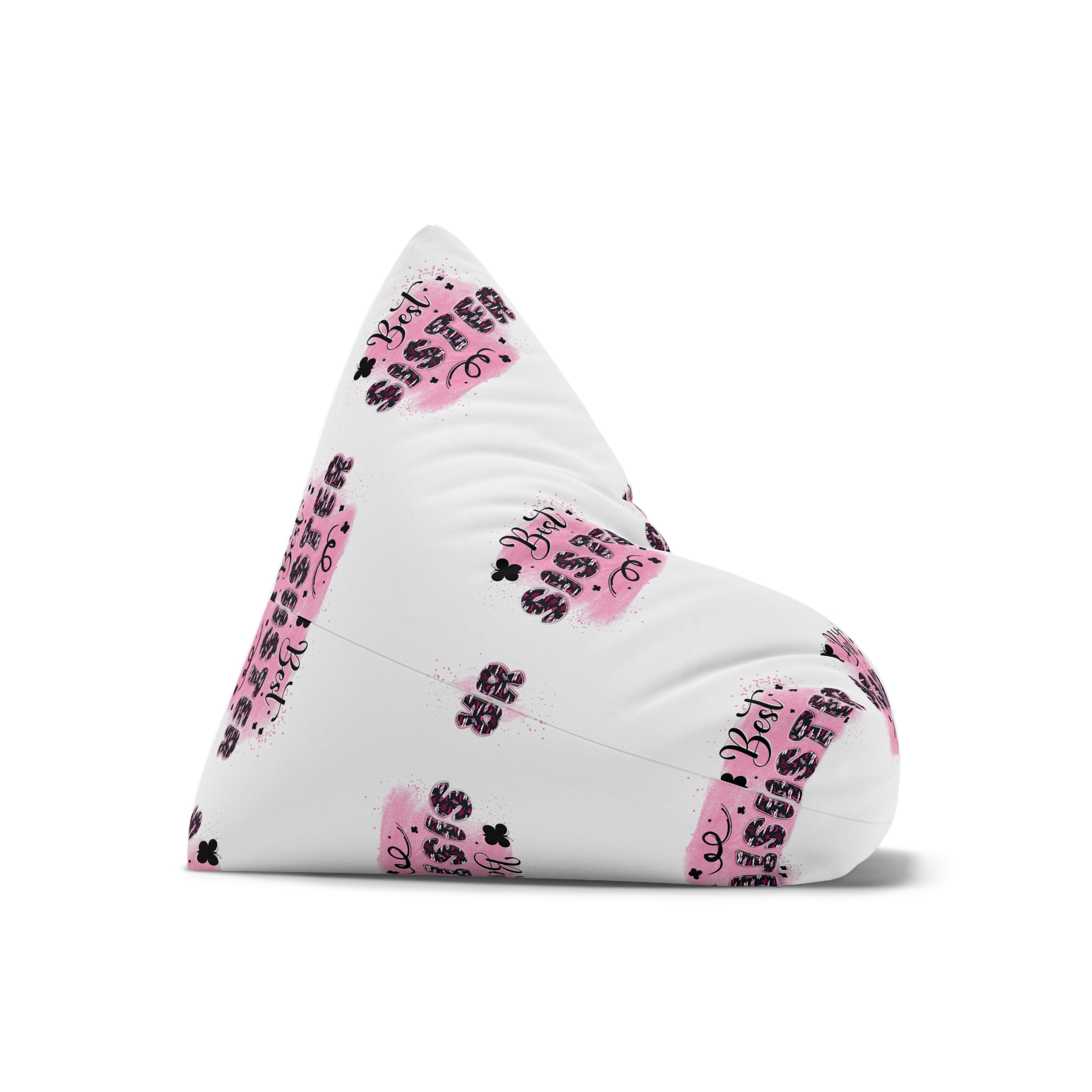 Best Sister Sublimation Tshirt Design Sister Tshirt Design Bean Bag Chair Cover - Image 7