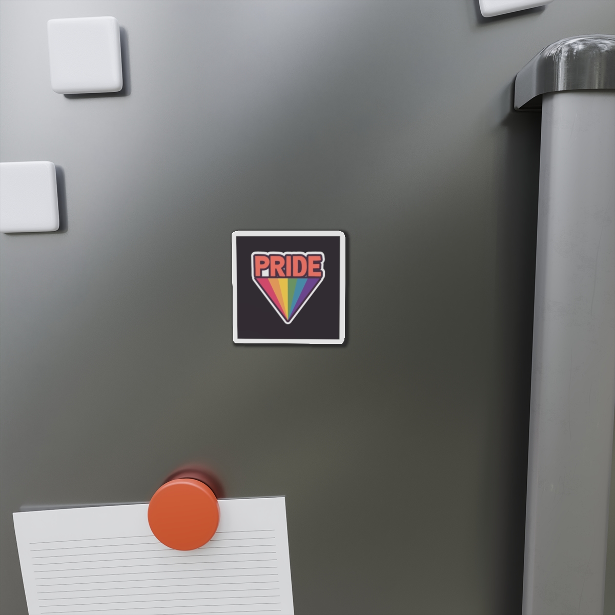 Pride With Rainbow Die Cut Magnets - Image 2