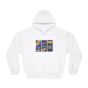 Lgbt Wallpapers Pride Day Celebration Unisex Dryblend Hooded Sweatshirt