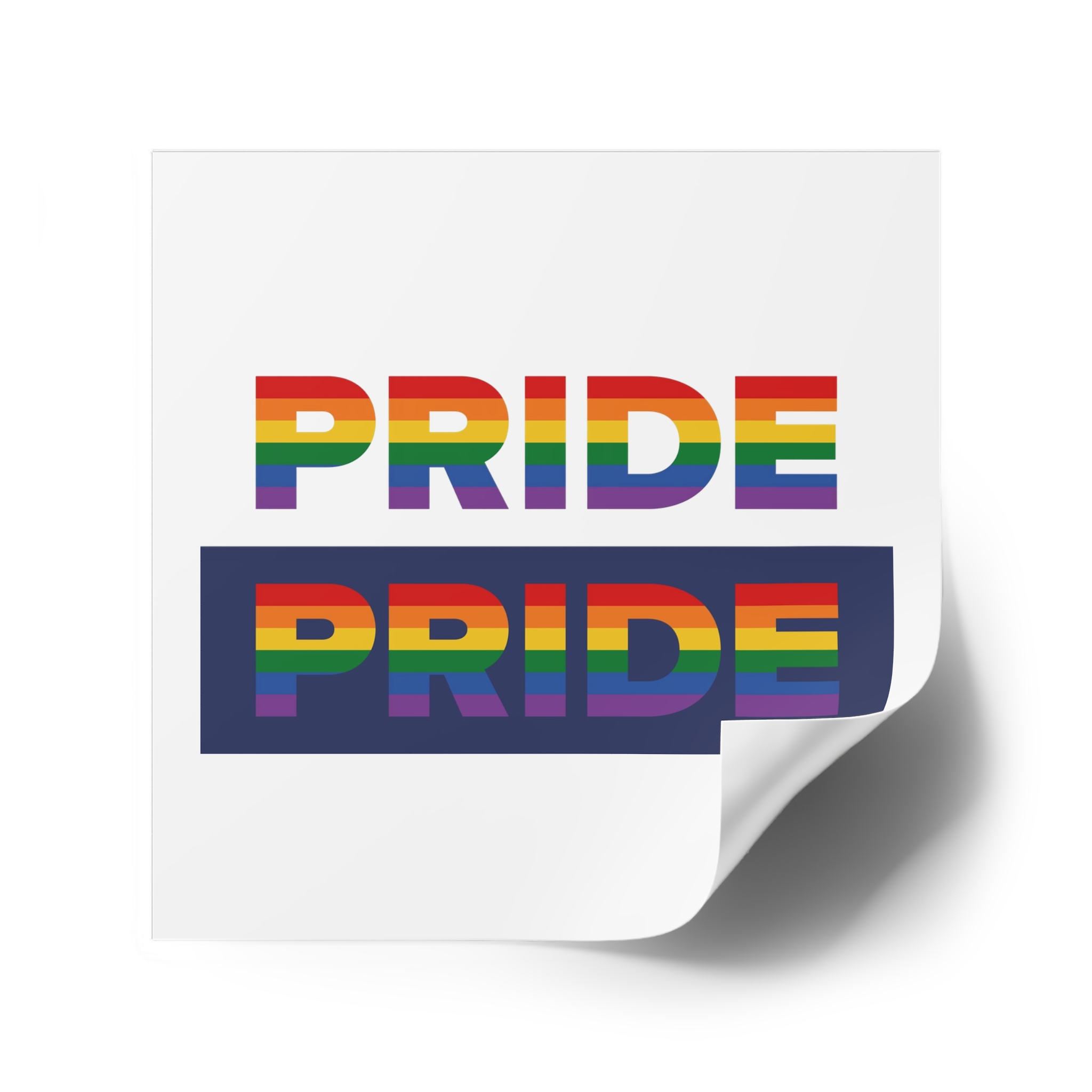 Lgbt Pride Month June Lesbian Gay Bisexual Transgender Lgbtq Flag Rainbow Vector(3) Laminate Stickers Square - Image 74