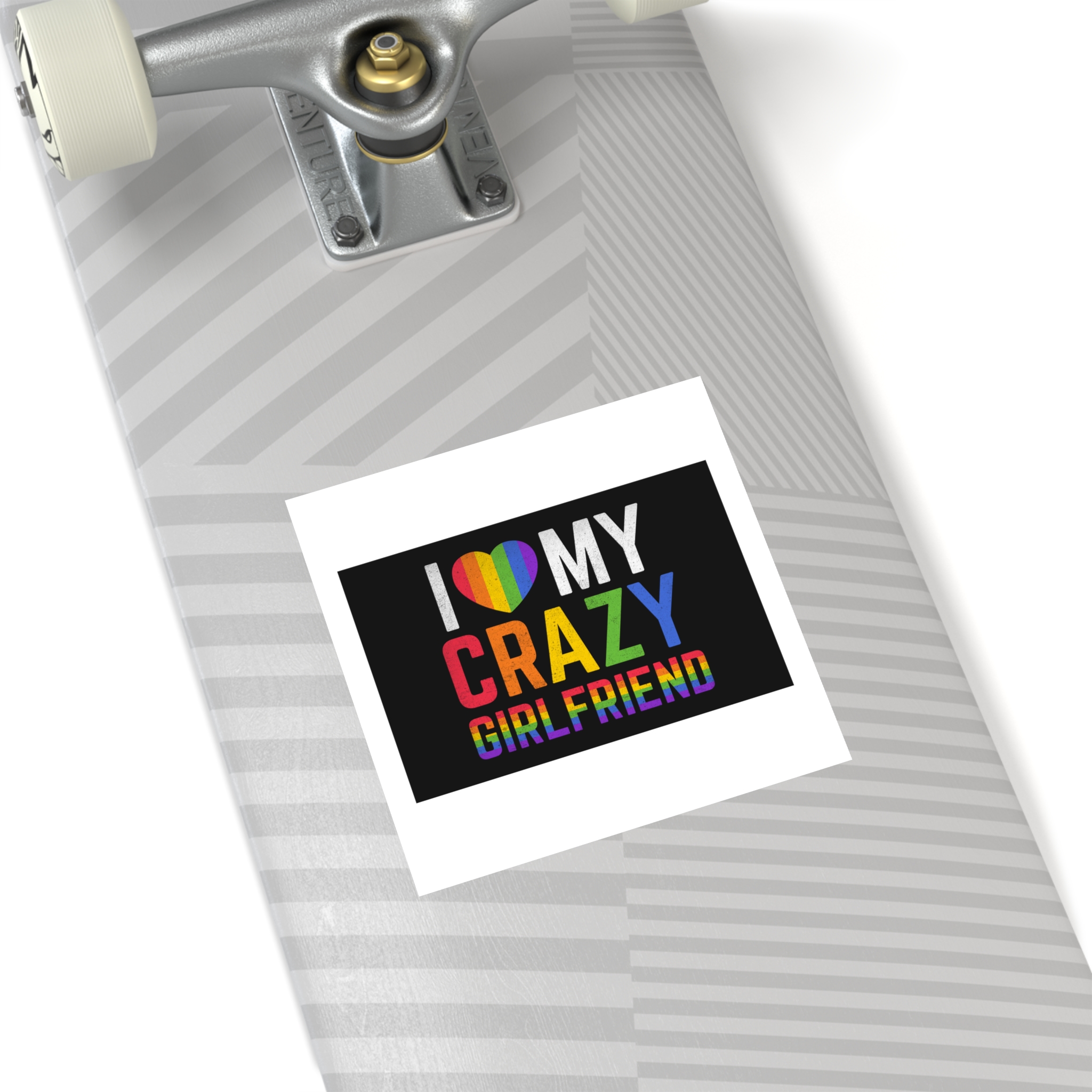 Pride Gay Rainbow Typography Vector Premium T Shirt(5) Laminate Stickers Square - Image 44