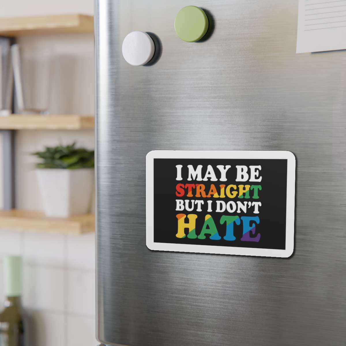 Pride Gay Lgbt Rainbow Tshirt Design(3) Die Cut Magnets - Image 12