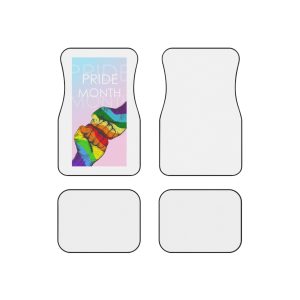 Rainbow Colored Hand Fist Fist Gesture Gay Pride Month Background Lgbt Concept Car Mats Set Of 4