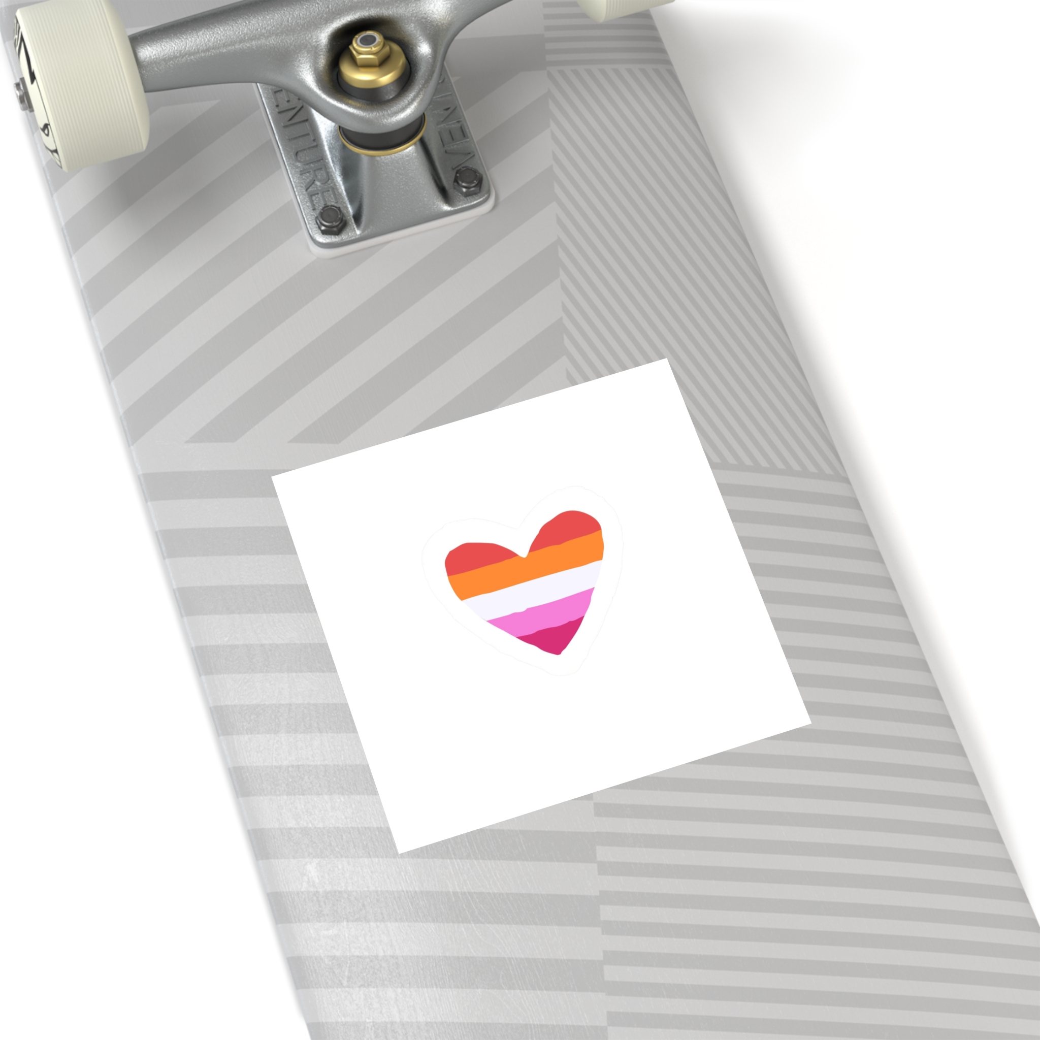 Lgbt Sticker Lgbtq Rainbow Lesbian Flag Heart Shape Acceptance Sexual Orientation Self Determination Homosexual Love Symbol Pride Month Flat Hand Drawn Isolated Vector Illustration Laminate Stickers... - Image 36