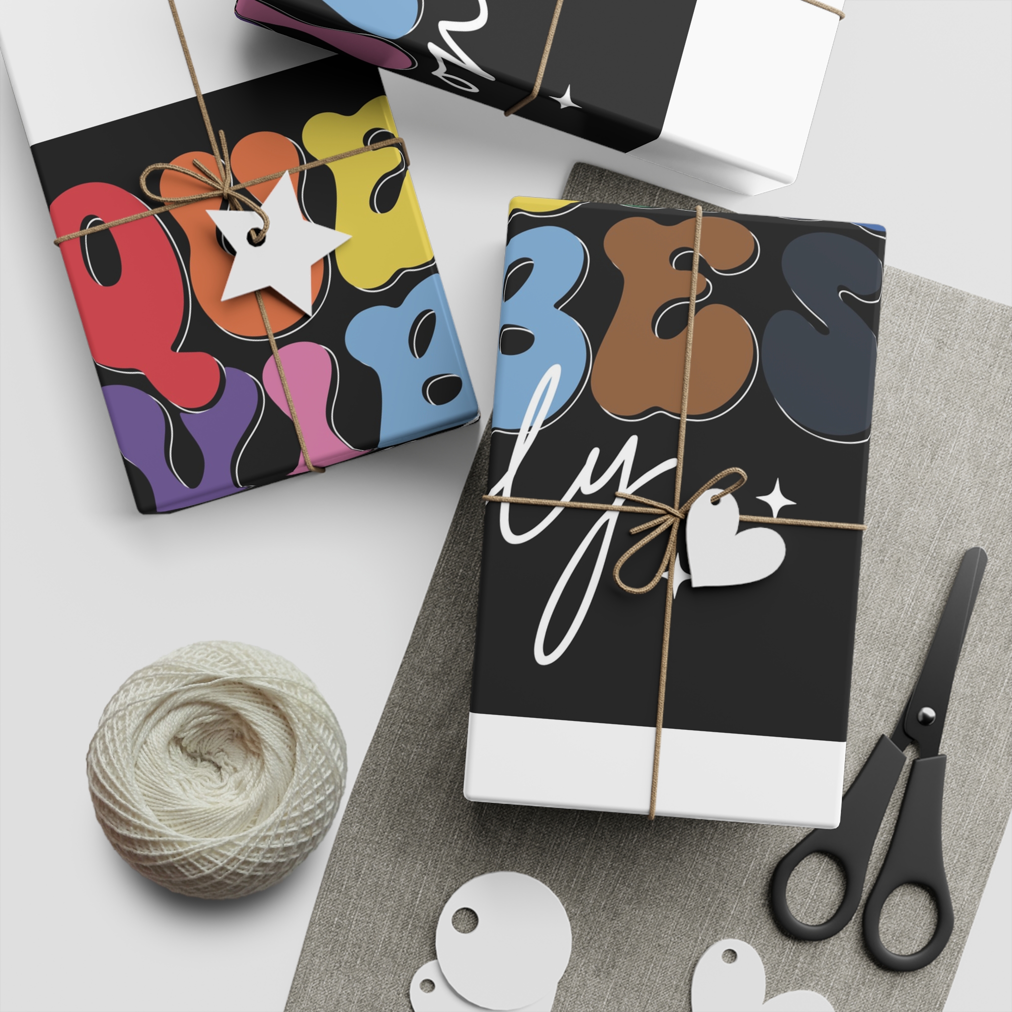 Pride Lgbtq Gay Typography Vector Tshirt Design(1) Gift Wrapping Paper Sheets 1pc - Image 2