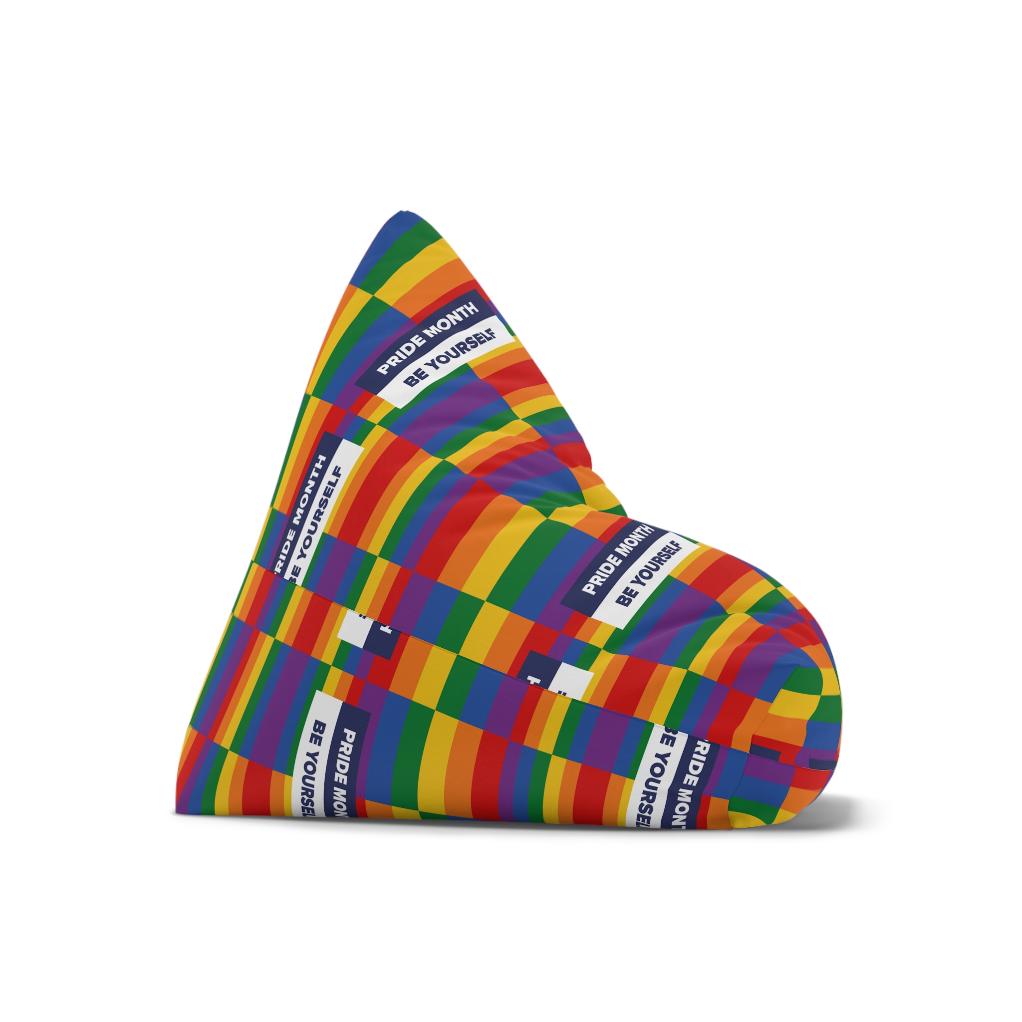 Lgbt Pride Month June Lesbian Gay Bisexual Transgender Lgbtq Flag Rainbow Vector(3) Bean Bag Chair Cover - Image 7