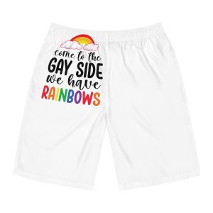 Gay Pride Svg Design Mens Board Shorts Aop