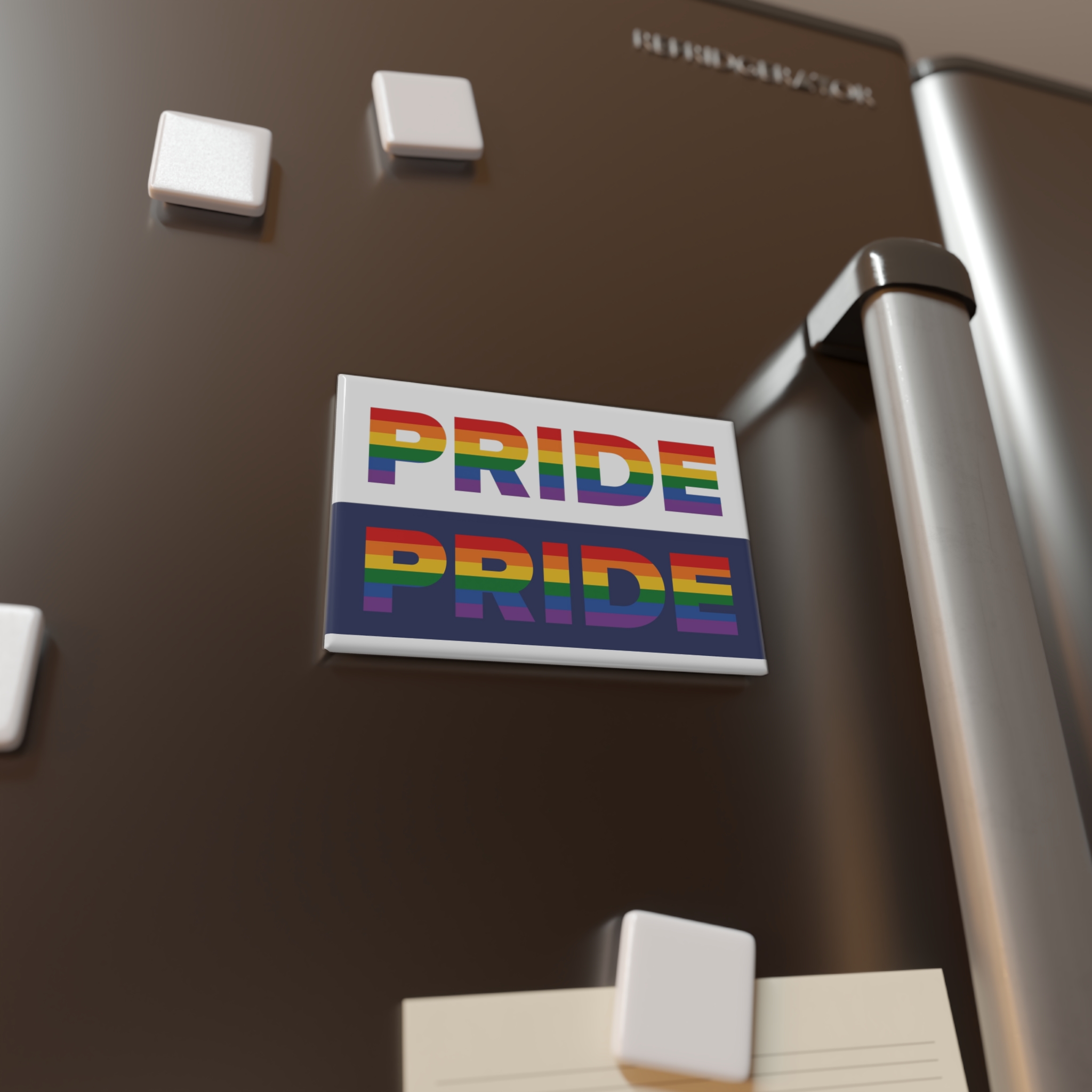 Lgbt Pride Month June Lesbian Gay Bisexual Transgender Lgbtq Flag Rainbow Vector(3) Button Magnet Rectangle 1 And 10 Pcs - Image 8