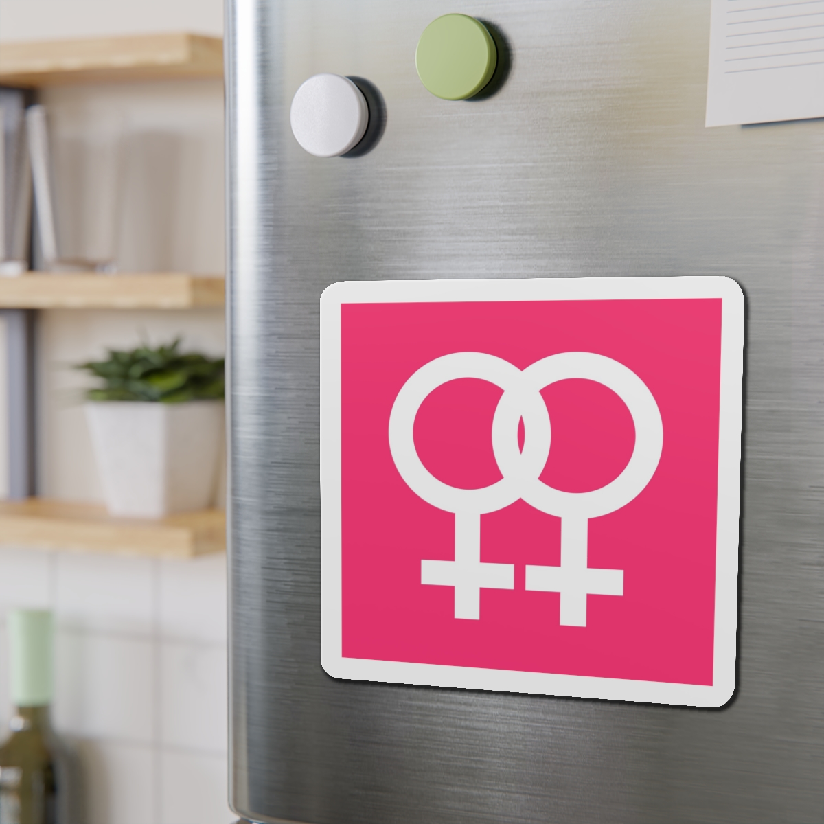 Lesbian Pride Design 2B26C2 Die Cut Magnets - Image 15
