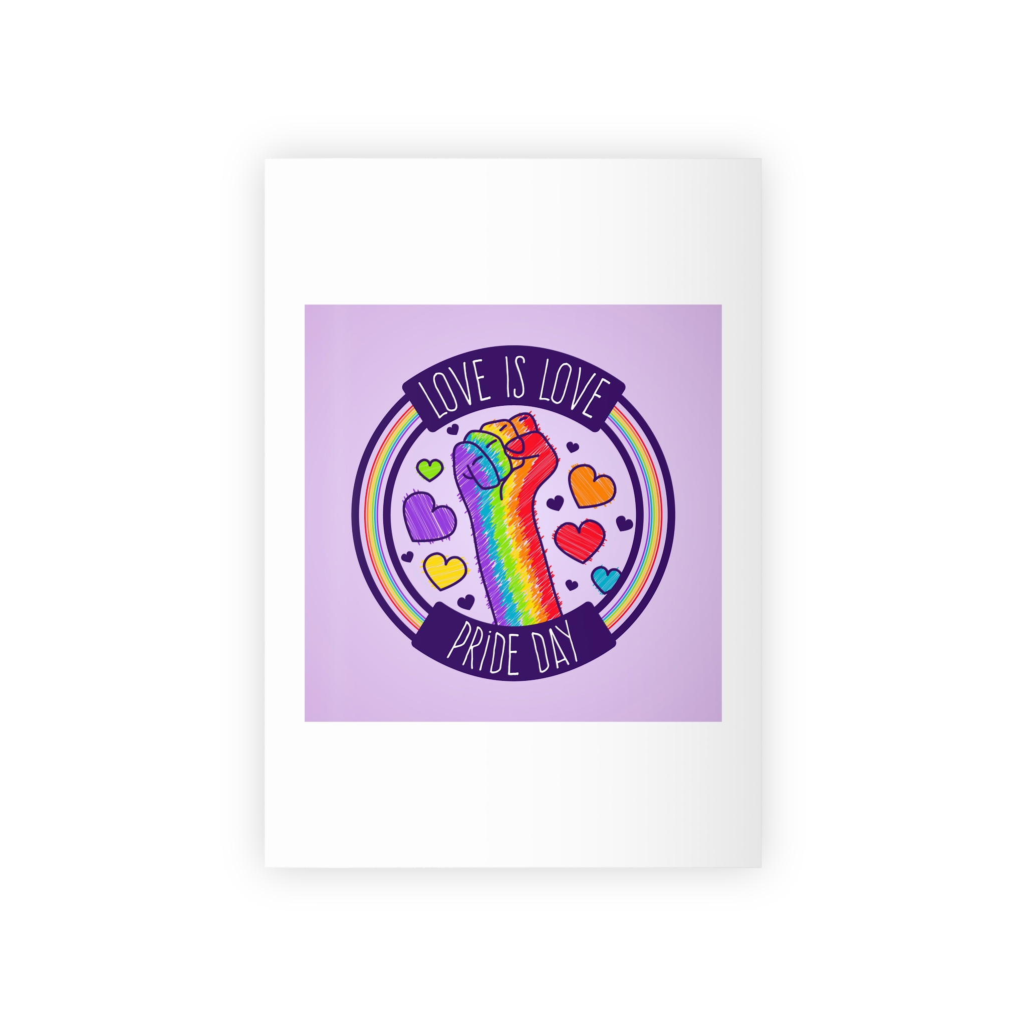 Pride Day Event Concept Gift Wrapping Paper Rolls 1pc