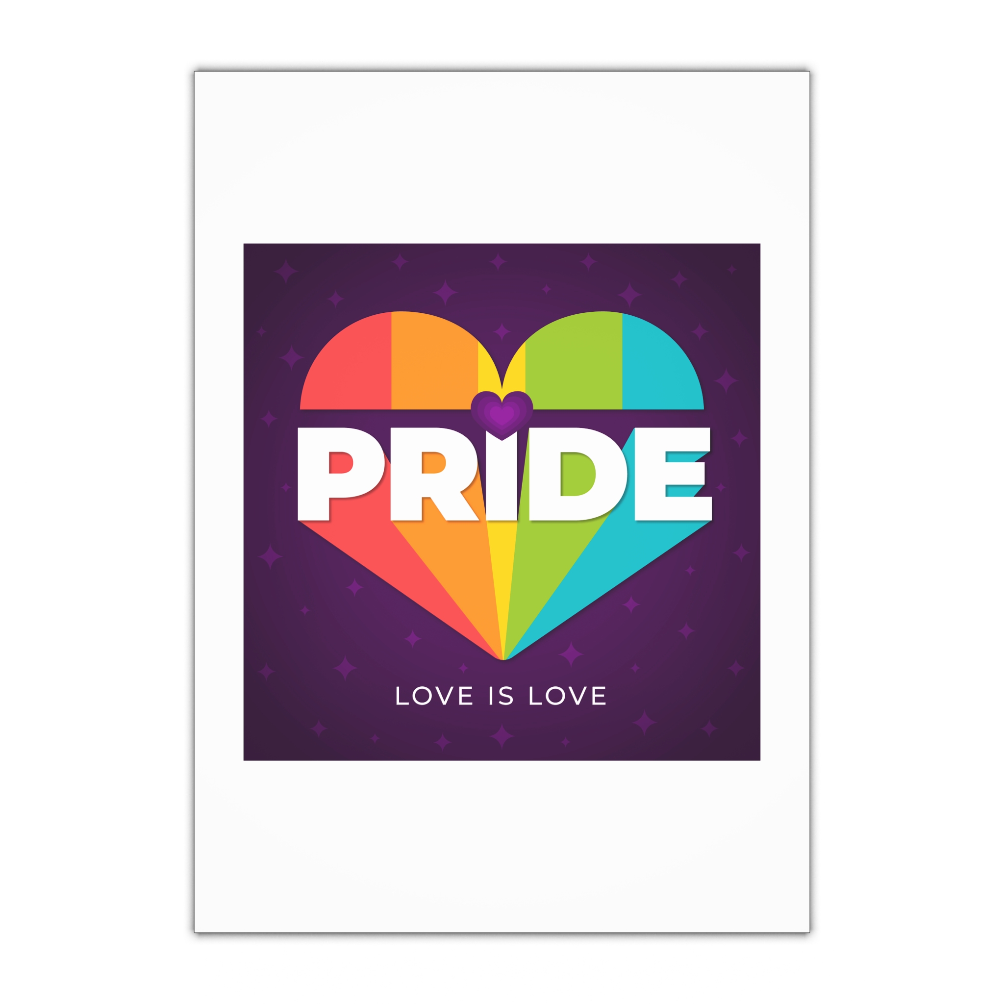Colorful Pride Day Concept Gift Wrapping Paper Sheets 1pc