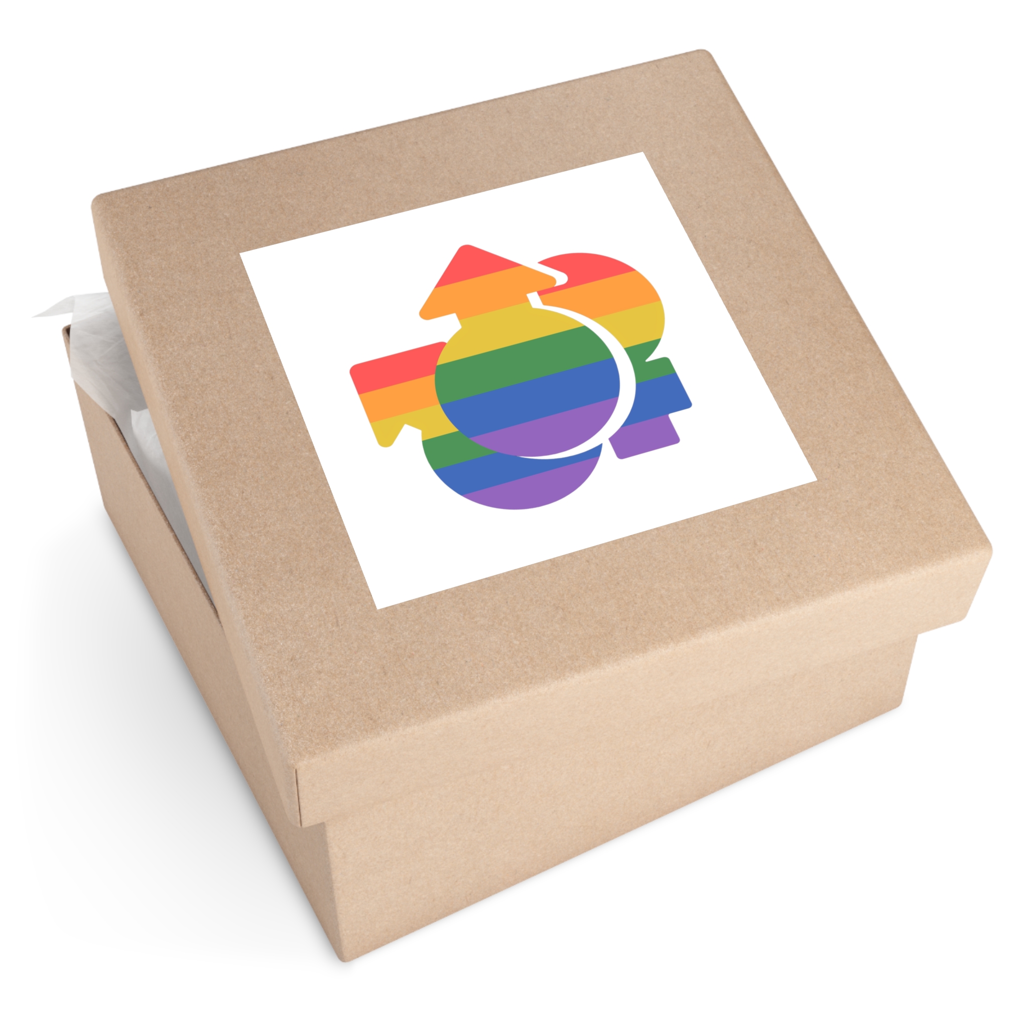 Lgbt Icon Isolated Black Background Lgbt Community Human Rights Concept Vector Flat Illustration Poster Card Banner Laminate Stickers Square - Image 51