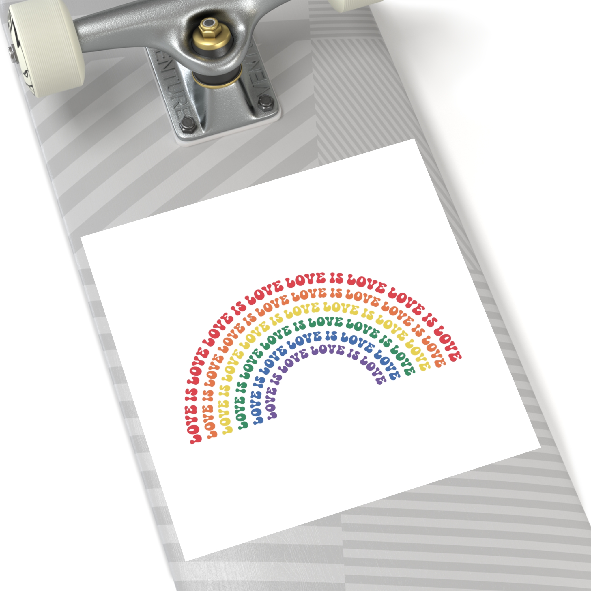 Pride Lgbtq Gay Typography Vector Tshirt Design(1) Laminate Stickers Square - Image 52