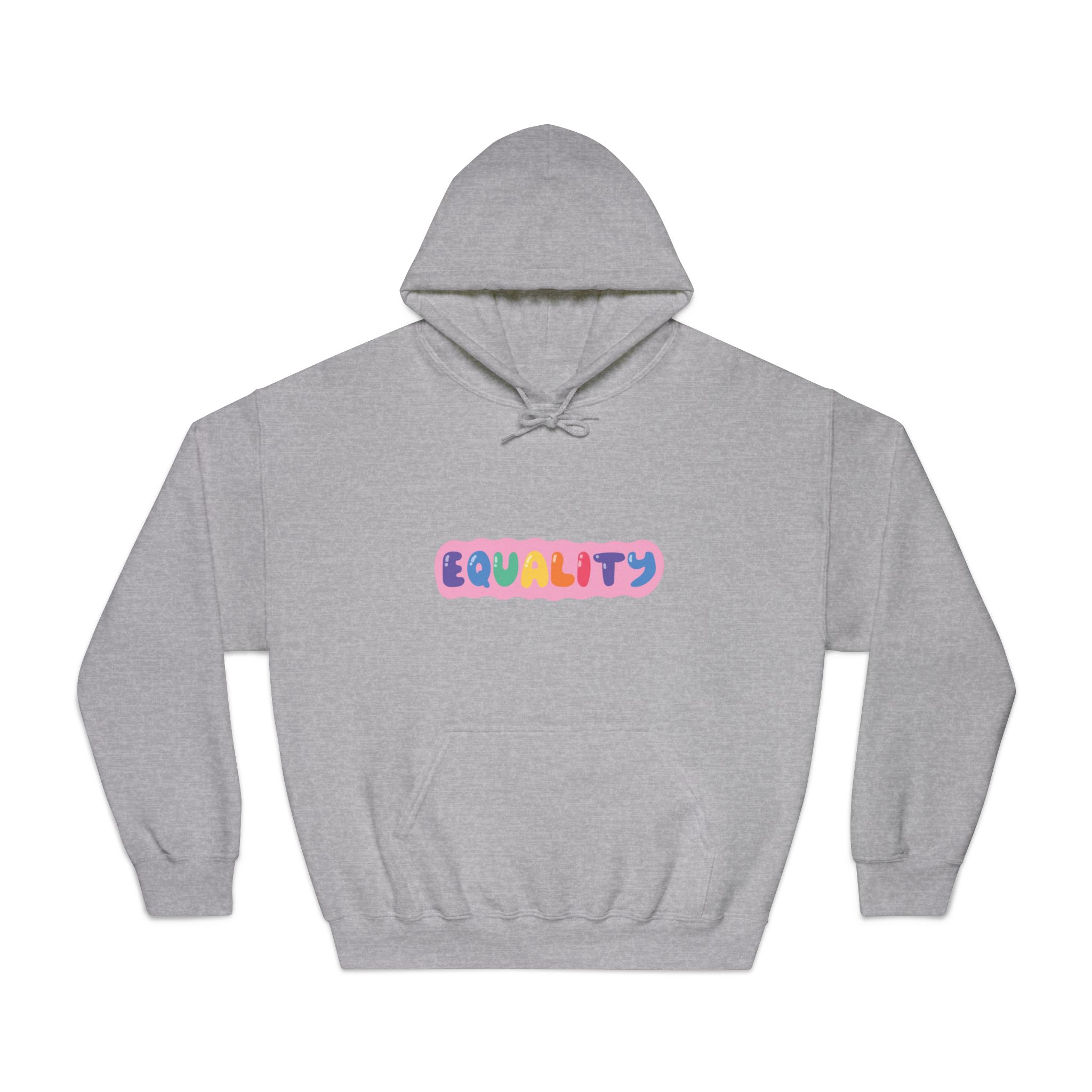 Lgbt Sticker Pack White Background Lgbtq Set Symbol Lgbt Pride Community Rainbow Elements Vector Hand Draw Illustration Hand Drawn Lettering(1) Unisex Dryblend Hooded Sweatshirt - Image 13