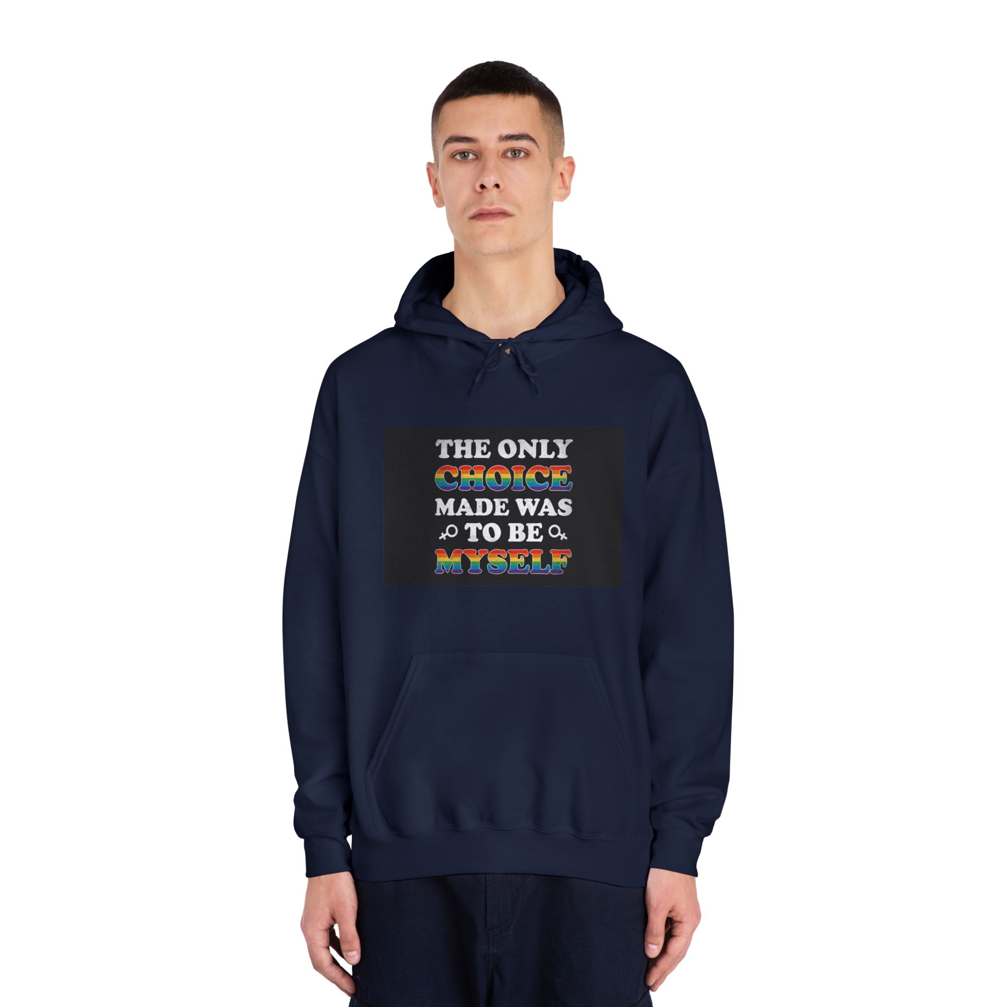 Mother Day Pride Rainbow Typography Vector Premium T Shirt Unisex Dryblend Hooded Sweatshirt - Image 31