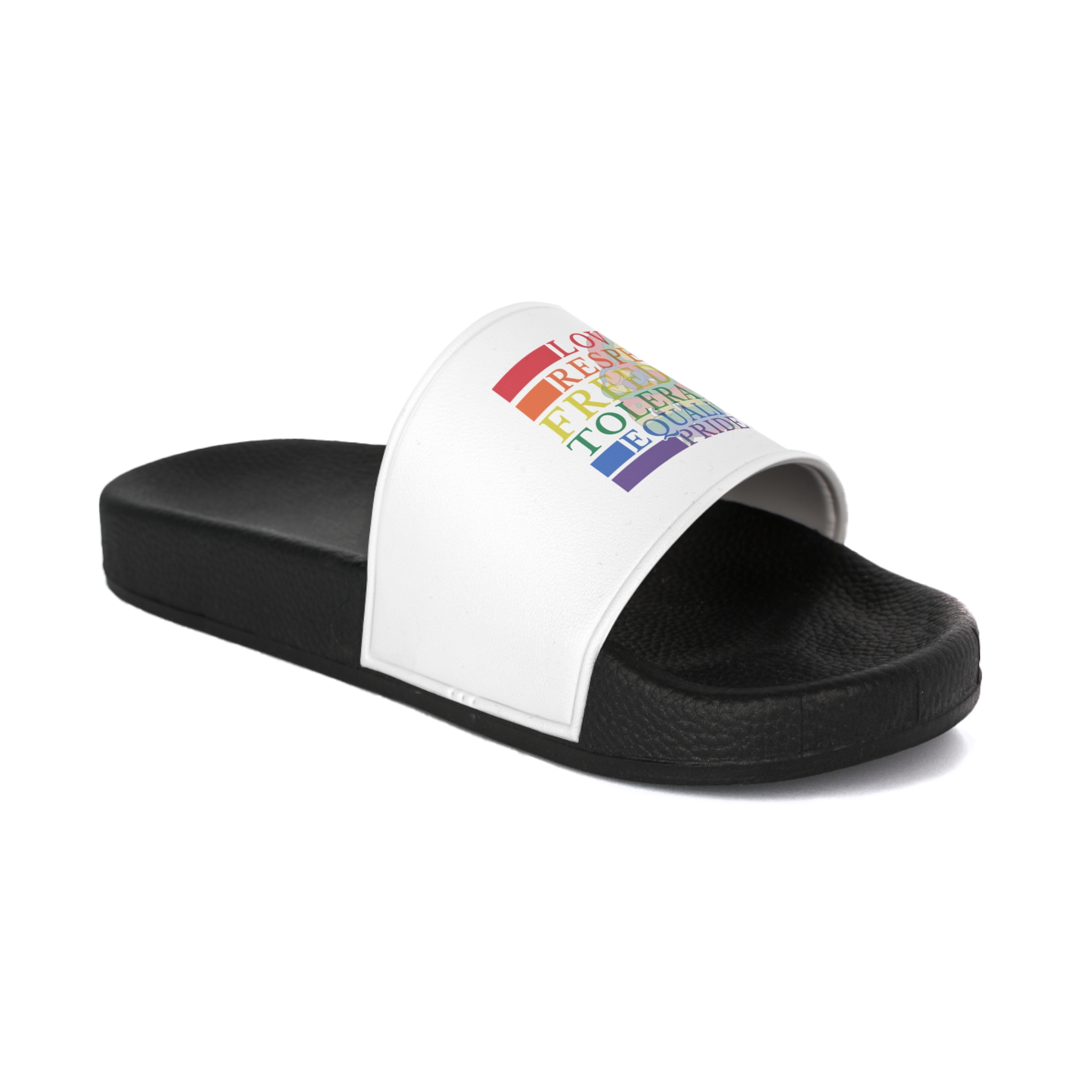 Lgbtq Pride Month Sublimation Design Bundle Mens Slide Sandals - Image 2