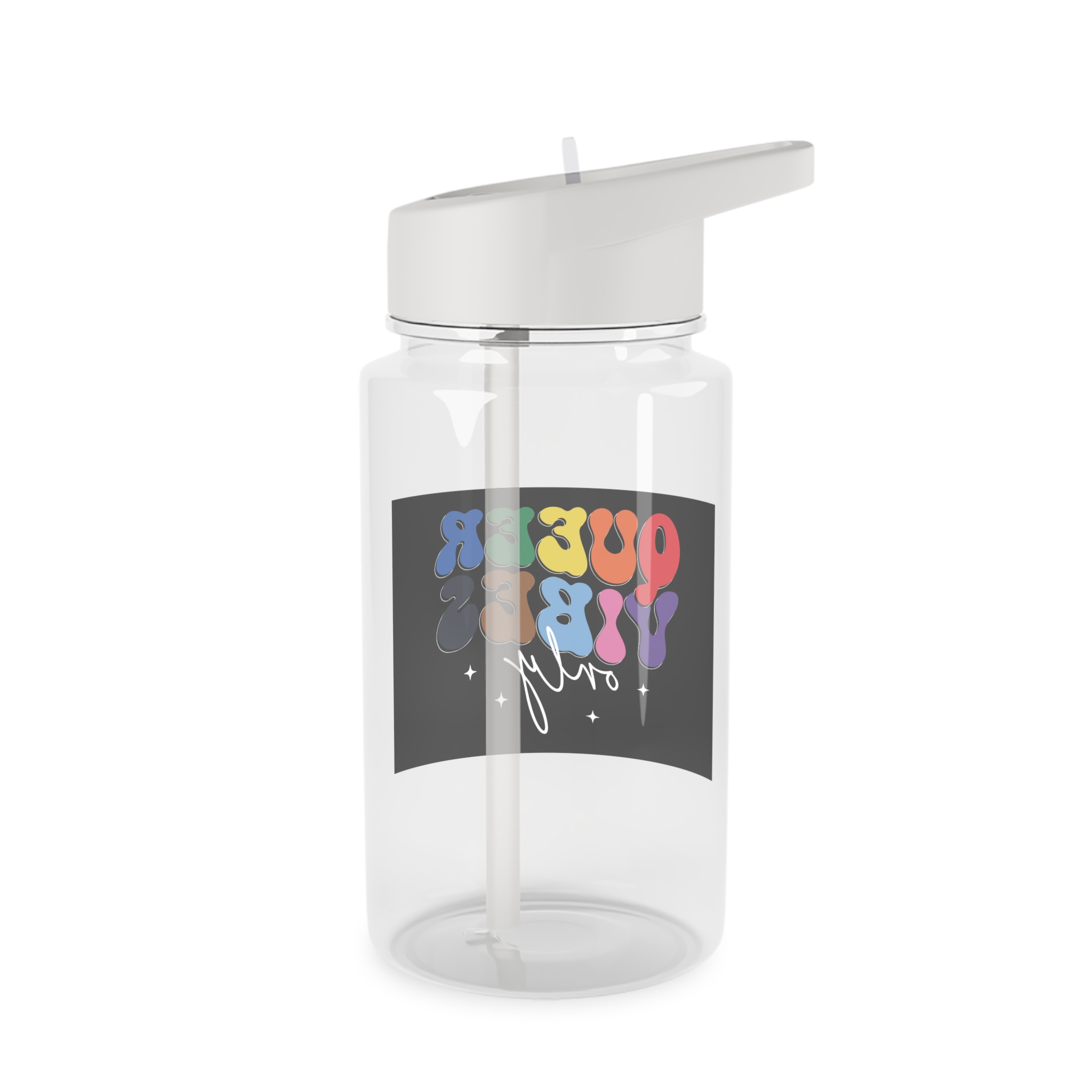 Pride Lgbtq Gay Typography Vector Tshirt Design(1) Tritan Water Bottle - Image 2