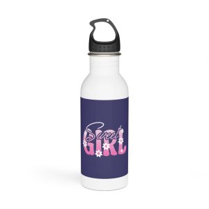 Lesbian Pride Design FE58A6 Stainless Steel Water Bottle