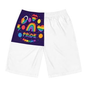 Hand Drawn Elements Collection Pride Month Celebration Mens Board Shorts Aop