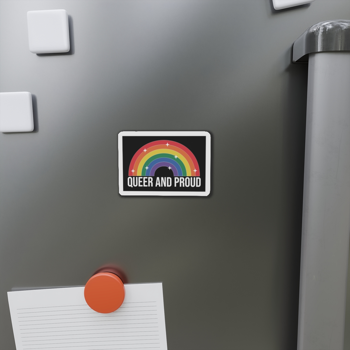 Pride Lgbtq Gay Typography Vector Tshirt Design(3) Die Cut Magnets - Image 5