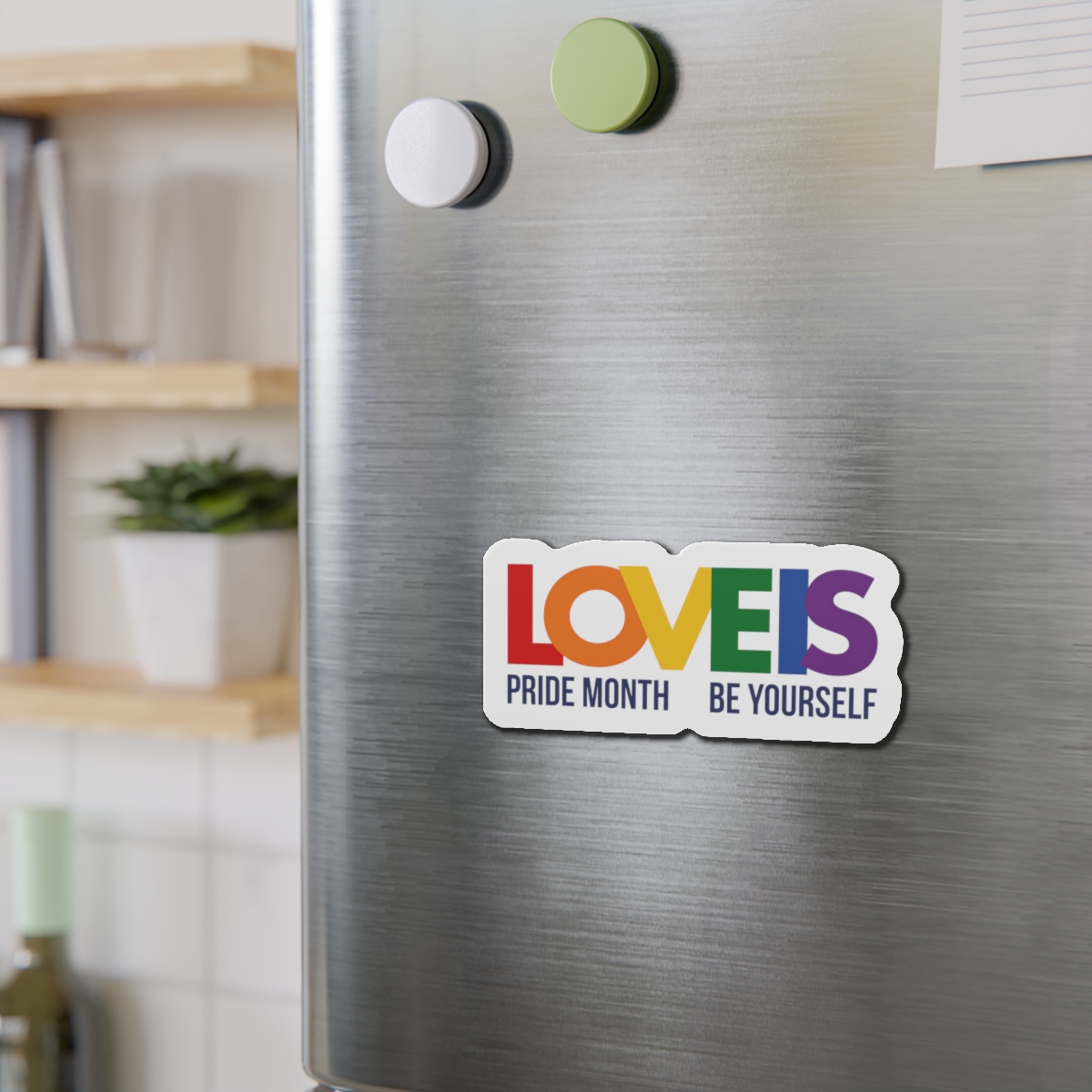 Lgbt Pride Month June 2026 Lesbian Gay Bisexual Transgender Lgbtq Flag Rainbow Love Vector Die Cut Magnets - Image 12