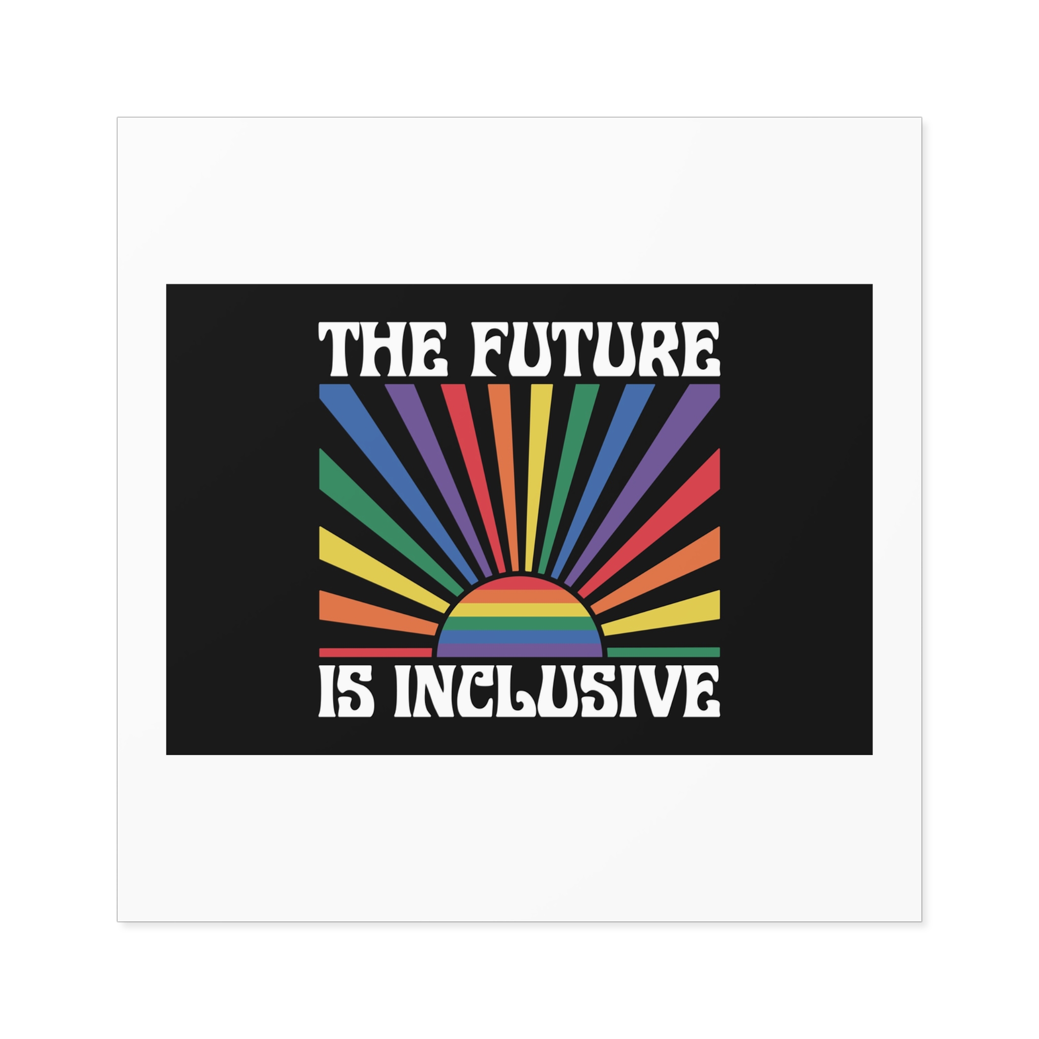 Pride Lgbtq Gay Typography Vector Tshirt Design Laminate Stickers Square - Image 33