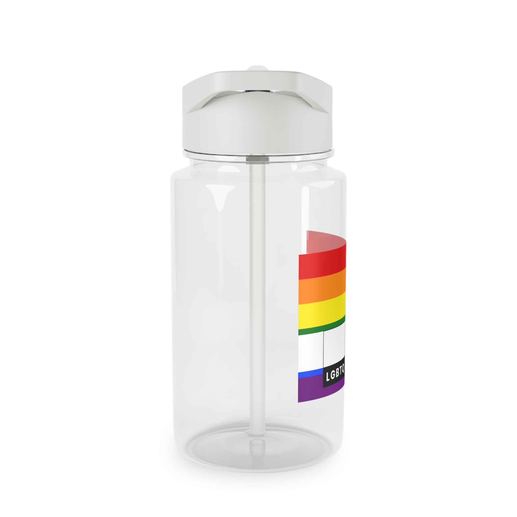 Lgbtq Pride Month Celebration Banner Poster Card Design Vector Illustration Tritan Water Bottle - Image 4