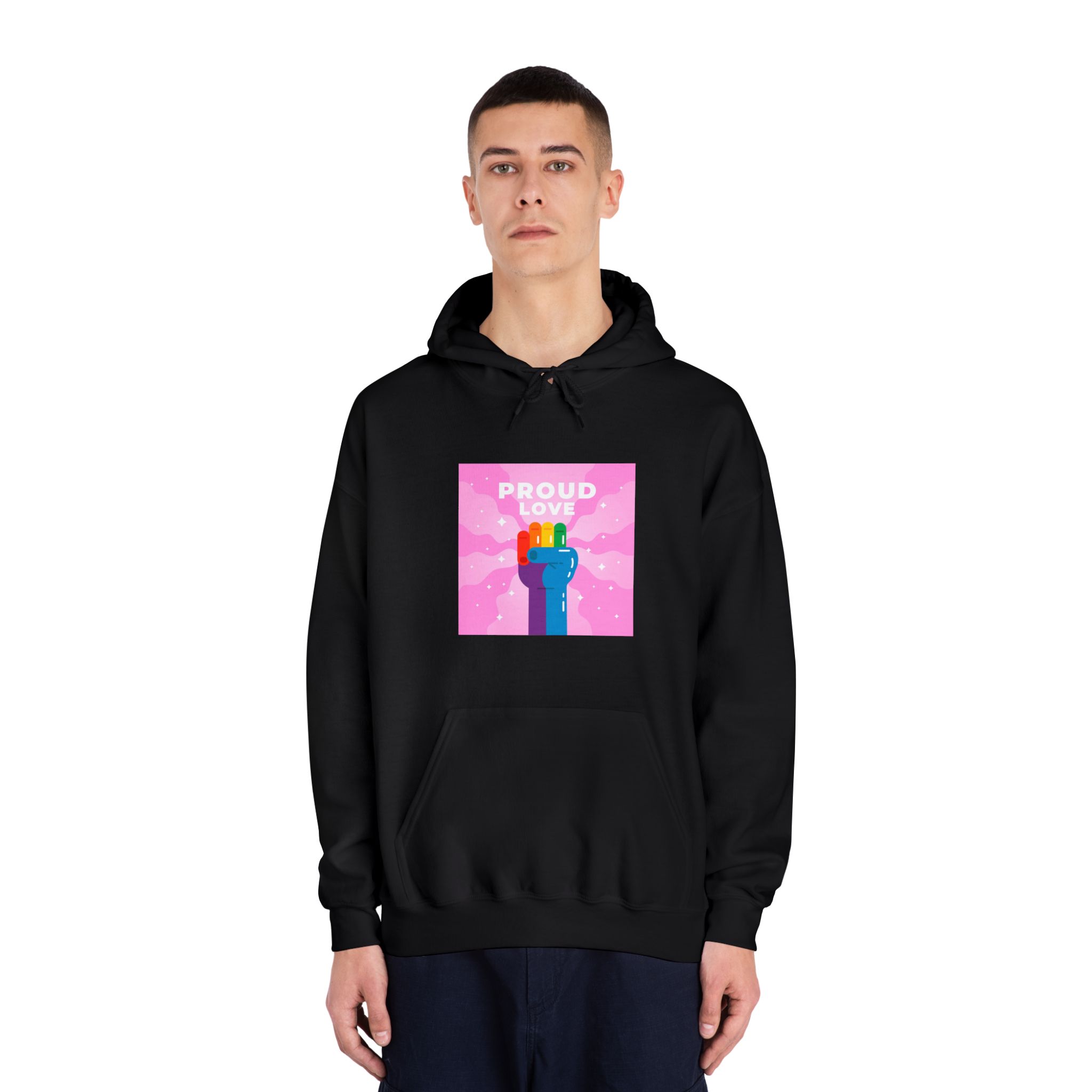 Pride Day Concept(4) Unisex Dryblend Hooded Sweatshirt - Image 11