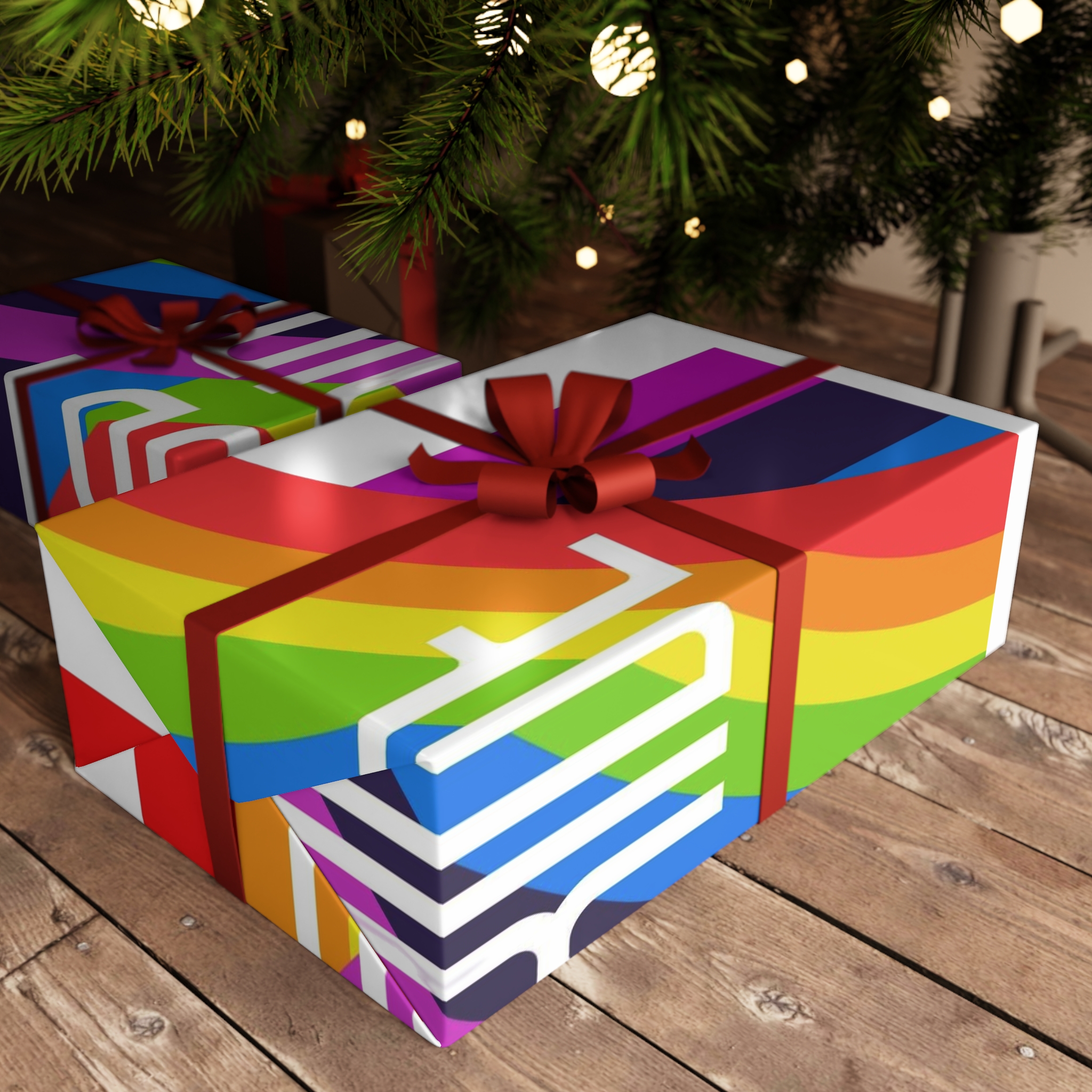 Gay Pride Background Lgbt Day Vector Illustration With Colorful Realistic Style Stickers Flyers Logo Designs Gift Wrapping Paper Sheets 1pc - Image 6