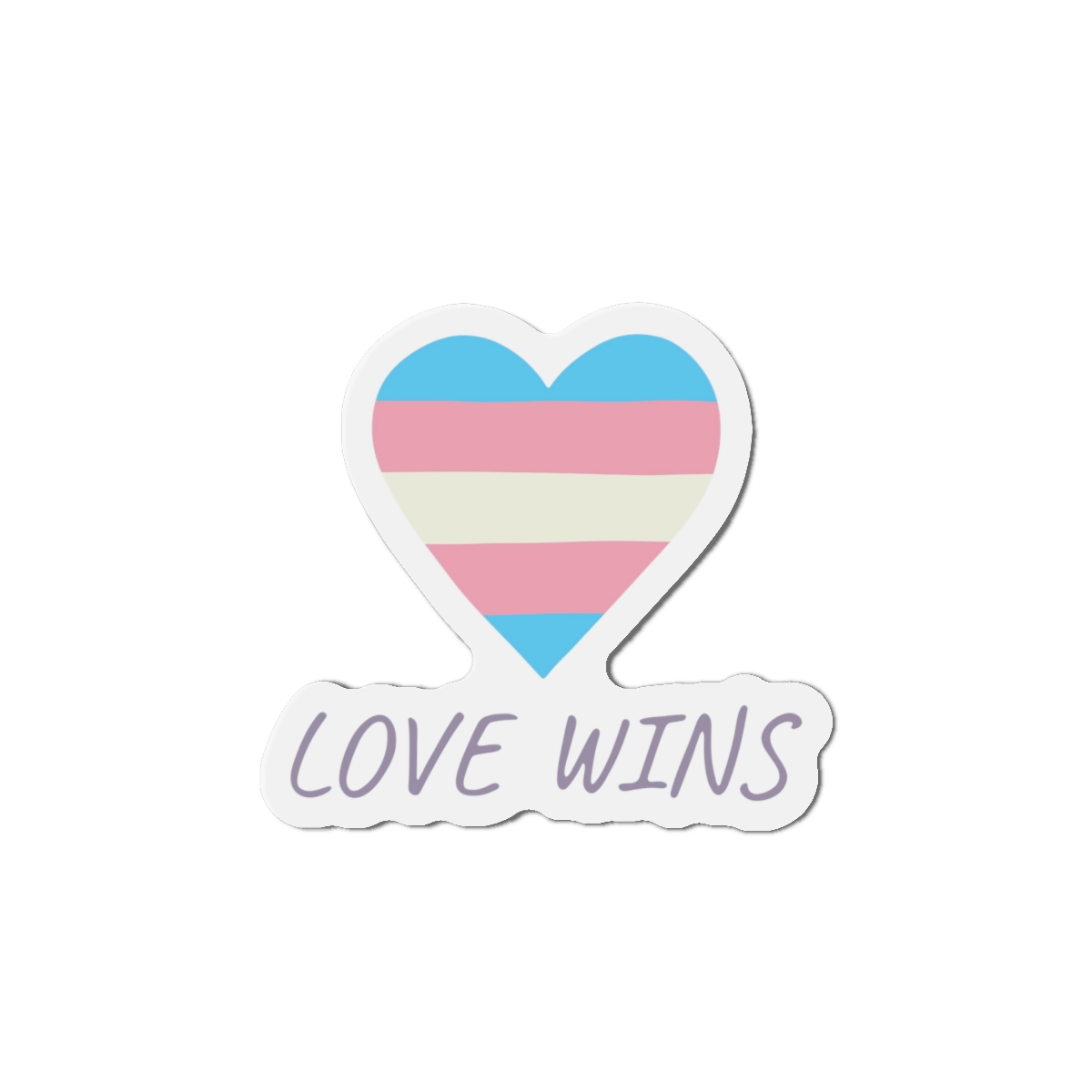 Colorful Heart Shape Transgender Pride Flag Happy Pride Day Lgbtqia Community Pride Month Vector Hand Drawn Doodle Posters Stickers Logo Cards Die Cut Magnets - Image 13