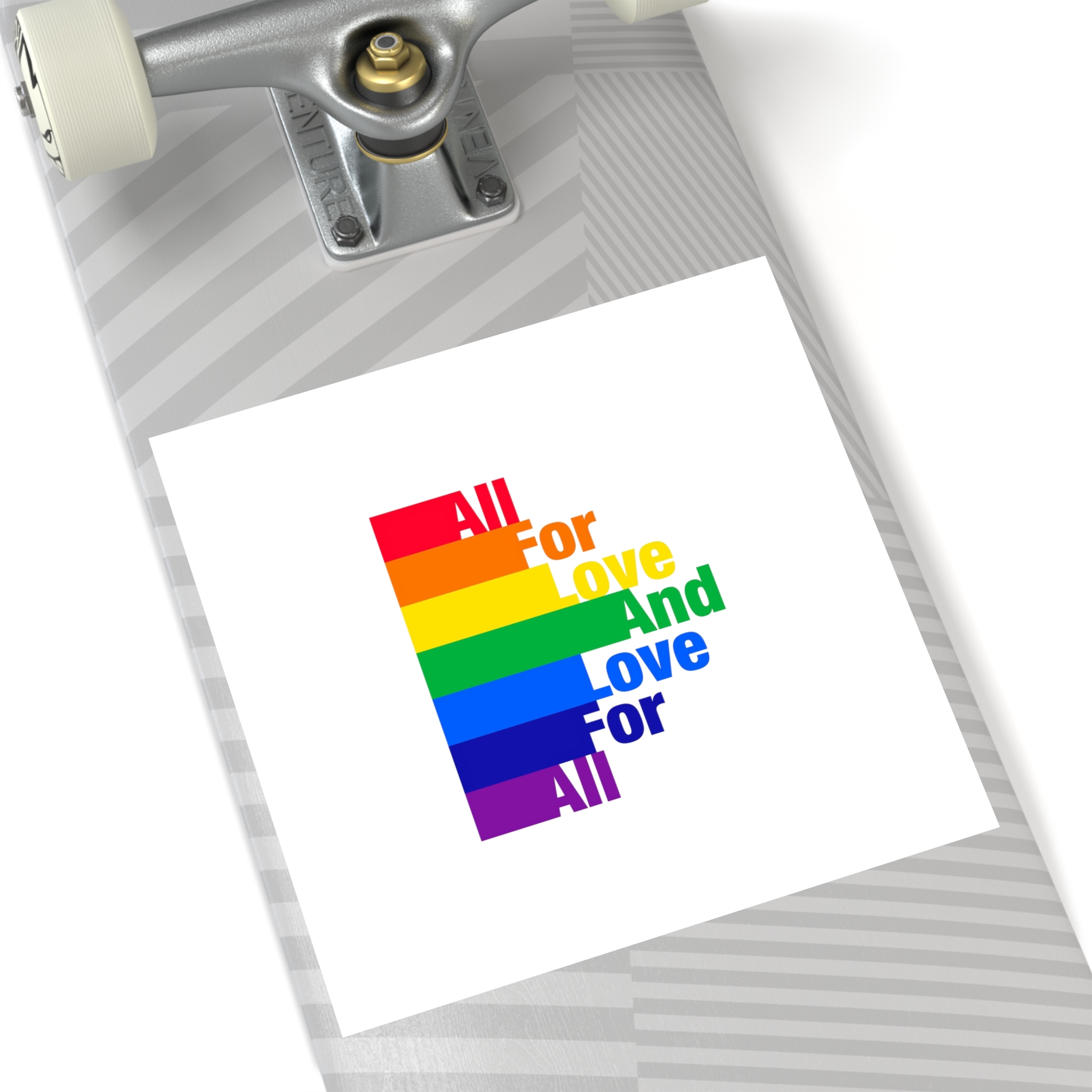 Pride Illustration Laminate Stickers Square - Image 60