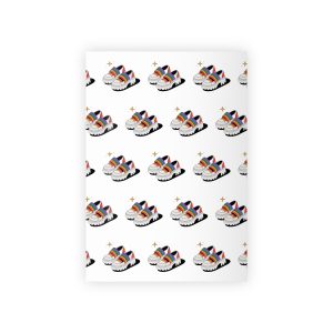 Rainbow Shoes Gift Wrapping Paper Rolls 1pc