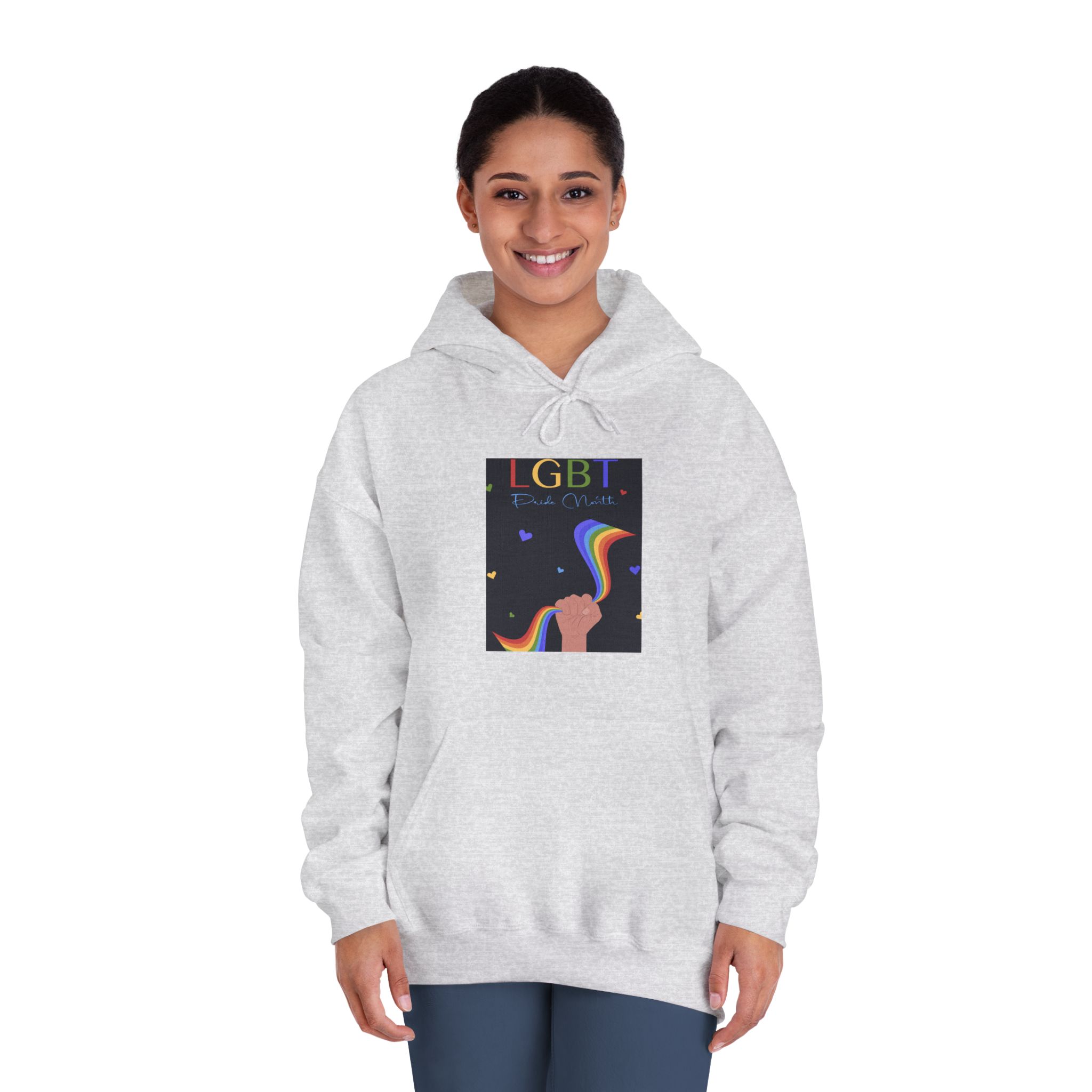 Poster Lgbt Pride Month Unisex Dryblend Hooded Sweatshirt - Image 8