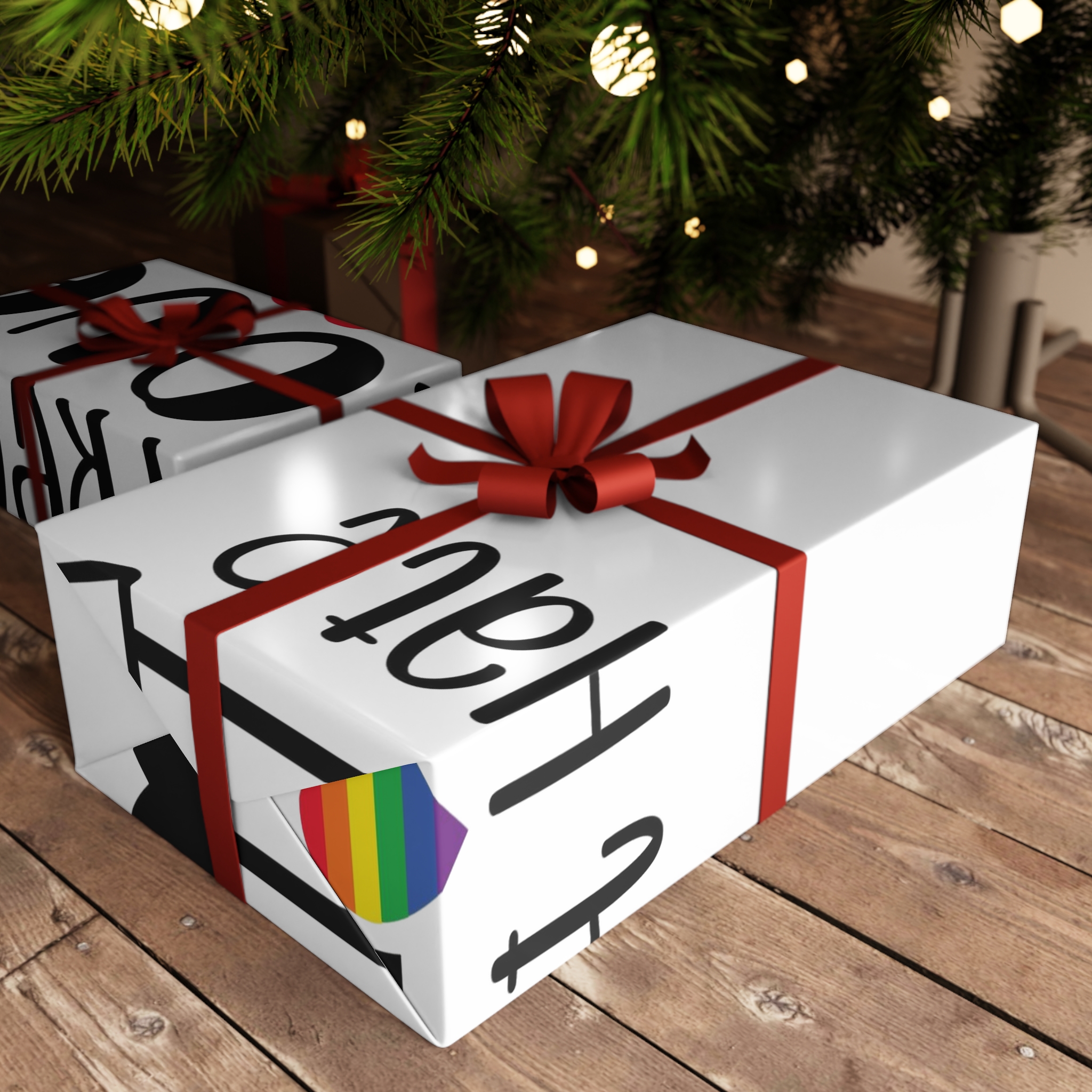 Gay Pride Svg Design(1) Gift Wrapping Paper Sheets 1pc - Image 3