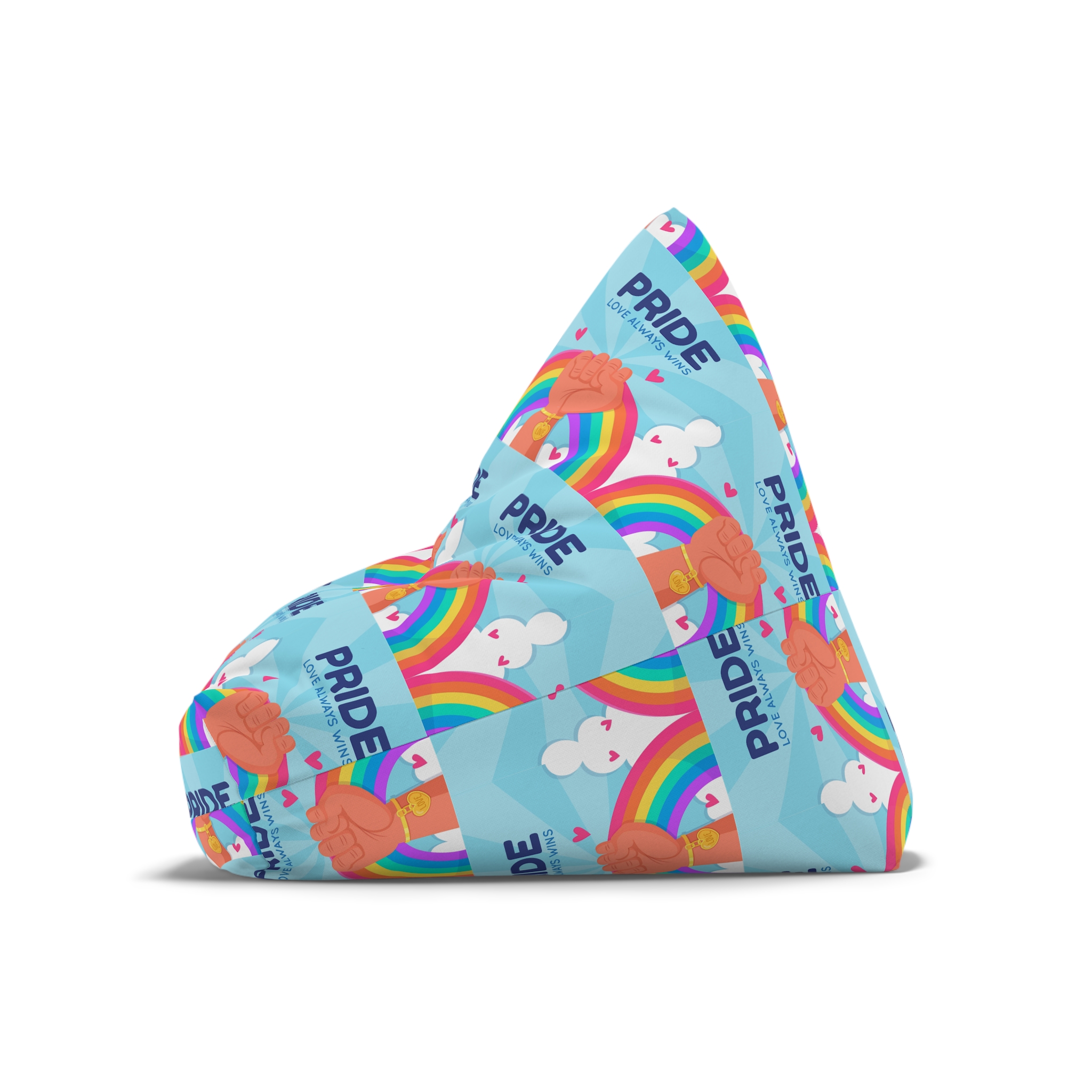 Pride Day Concept Bean Bag Chair Cover - Image 8