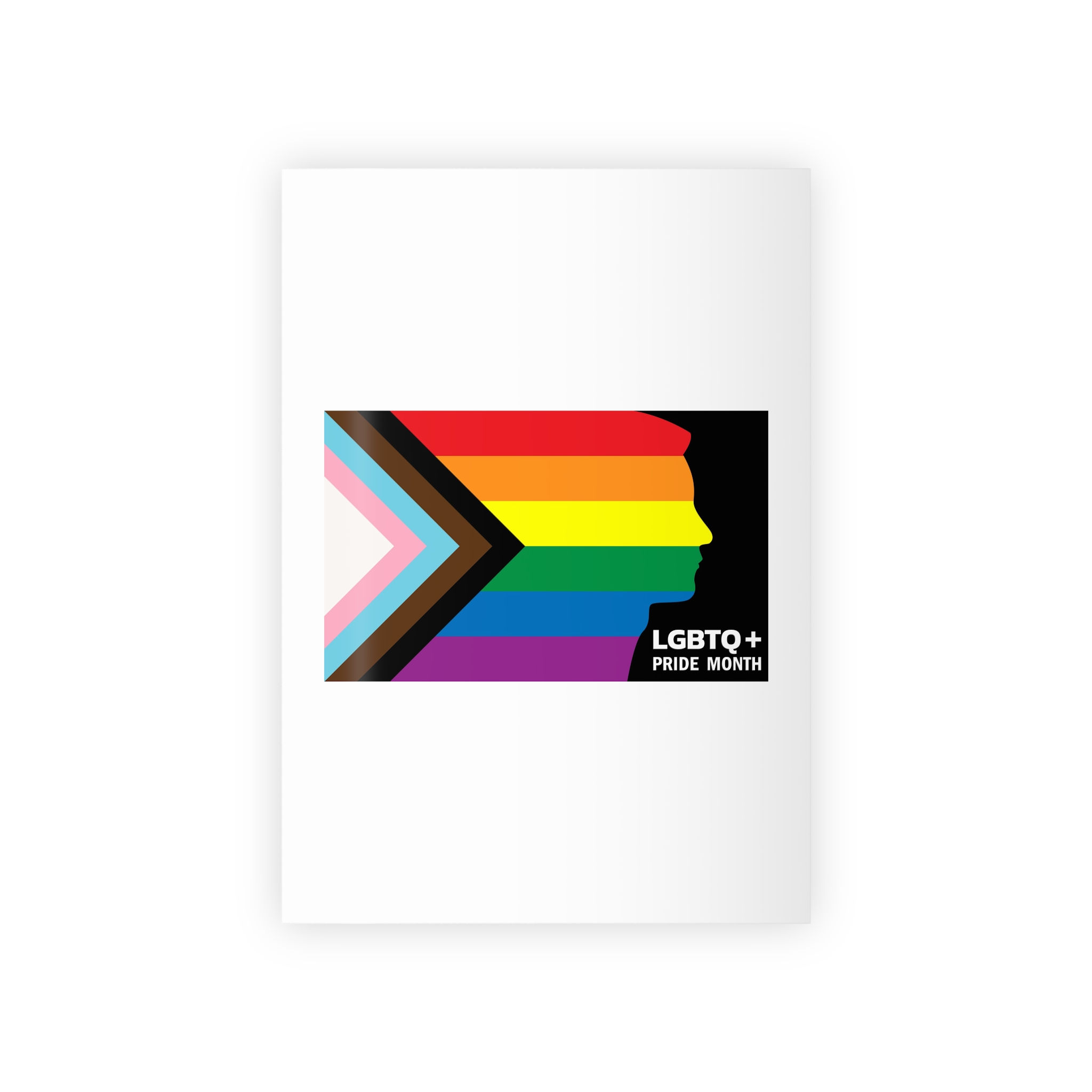 Happy Pride Day Concept Lgbtq Community Lgbt Pride Typography Vector Gift Wrapping Paper Rolls 1pc